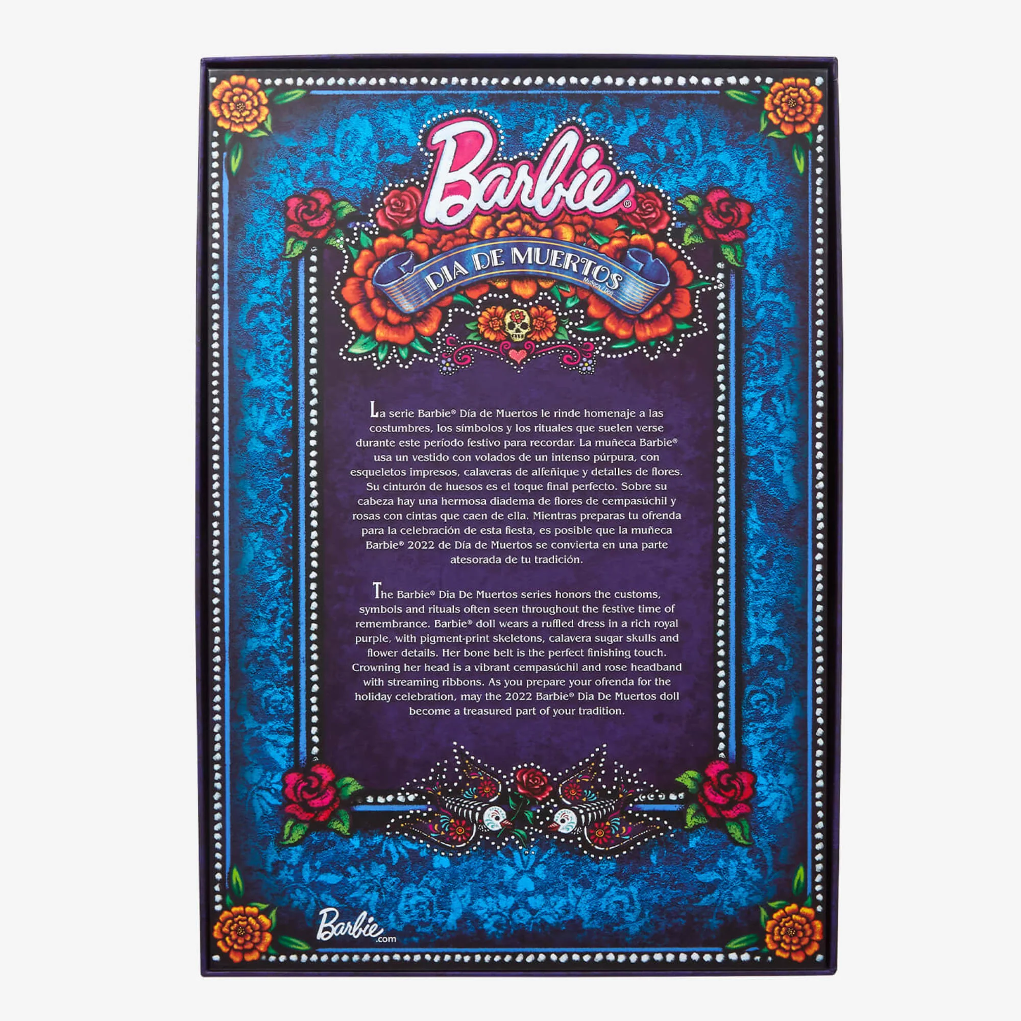 2022 Barbie Día De Muertos Doll - Image 8