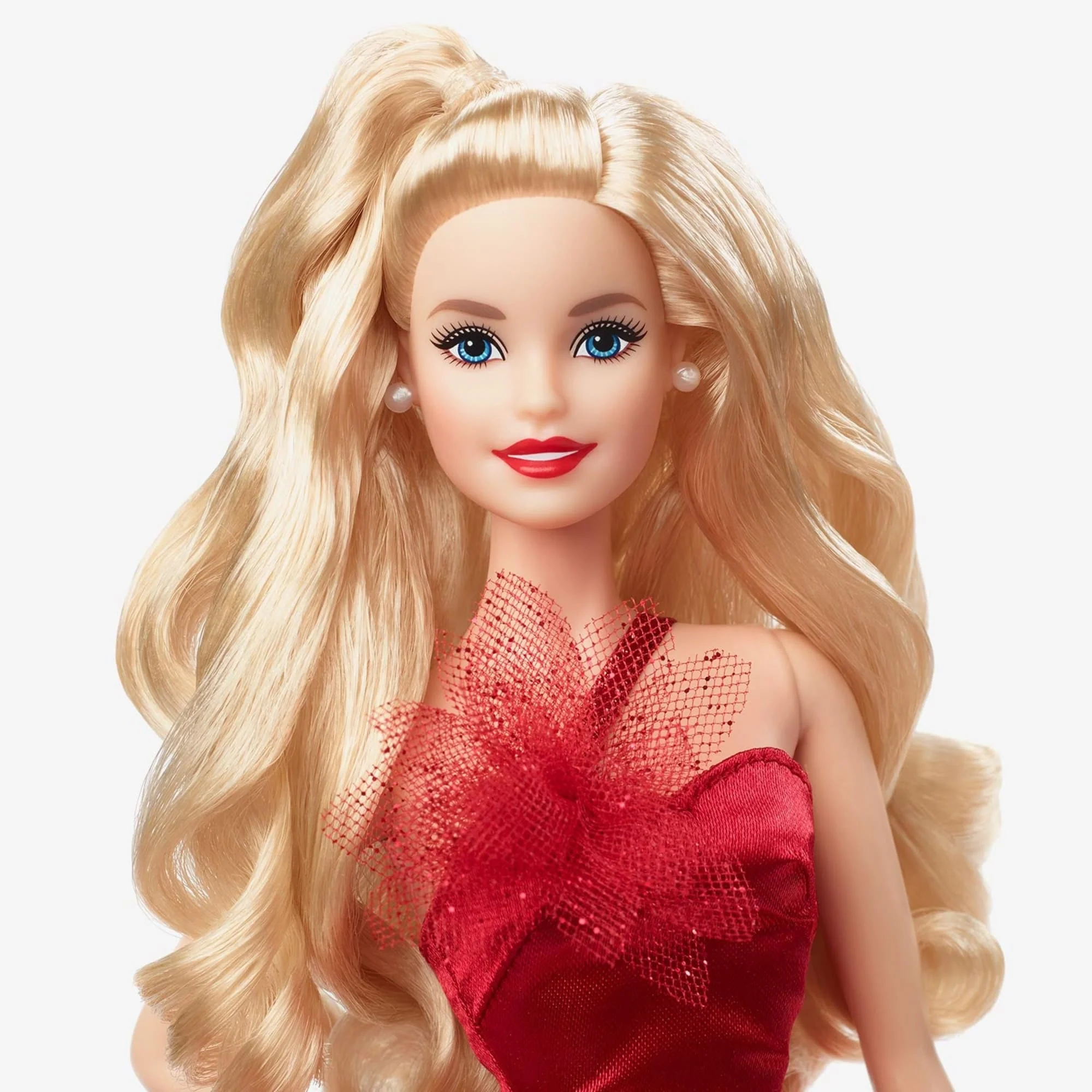 2022 Holiday Barbie Doll, Blonde Hair - Image 3