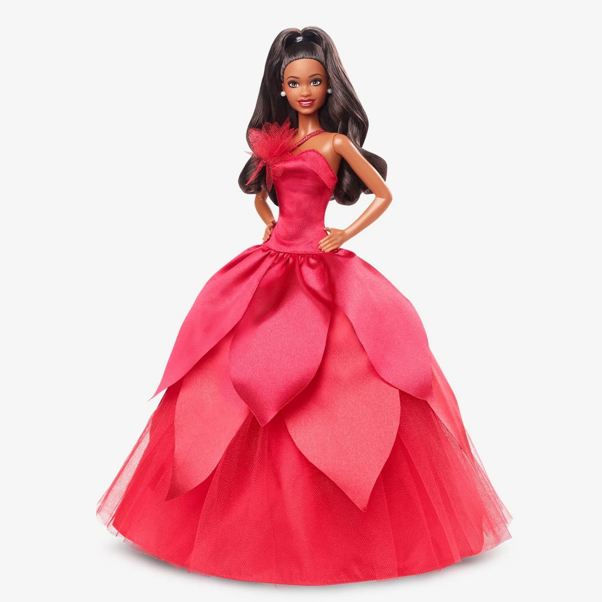 2022 Holiday Barbie, Dark-Brown Hair - Image 2