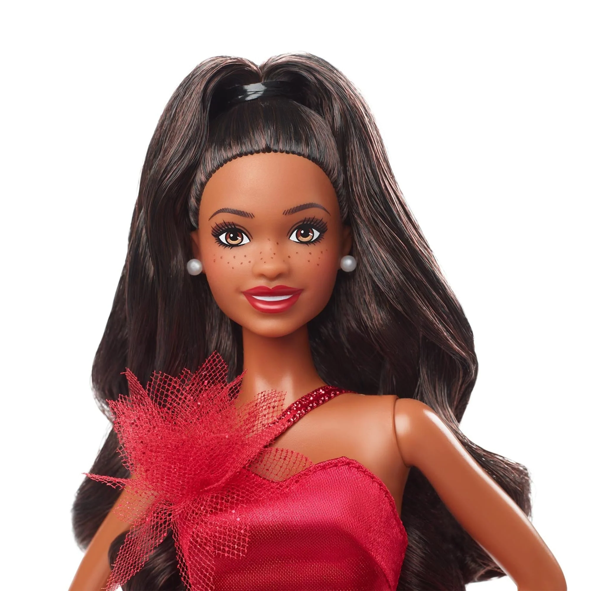 2022 Holiday Barbie, Dark-Brown Hair - Image 3