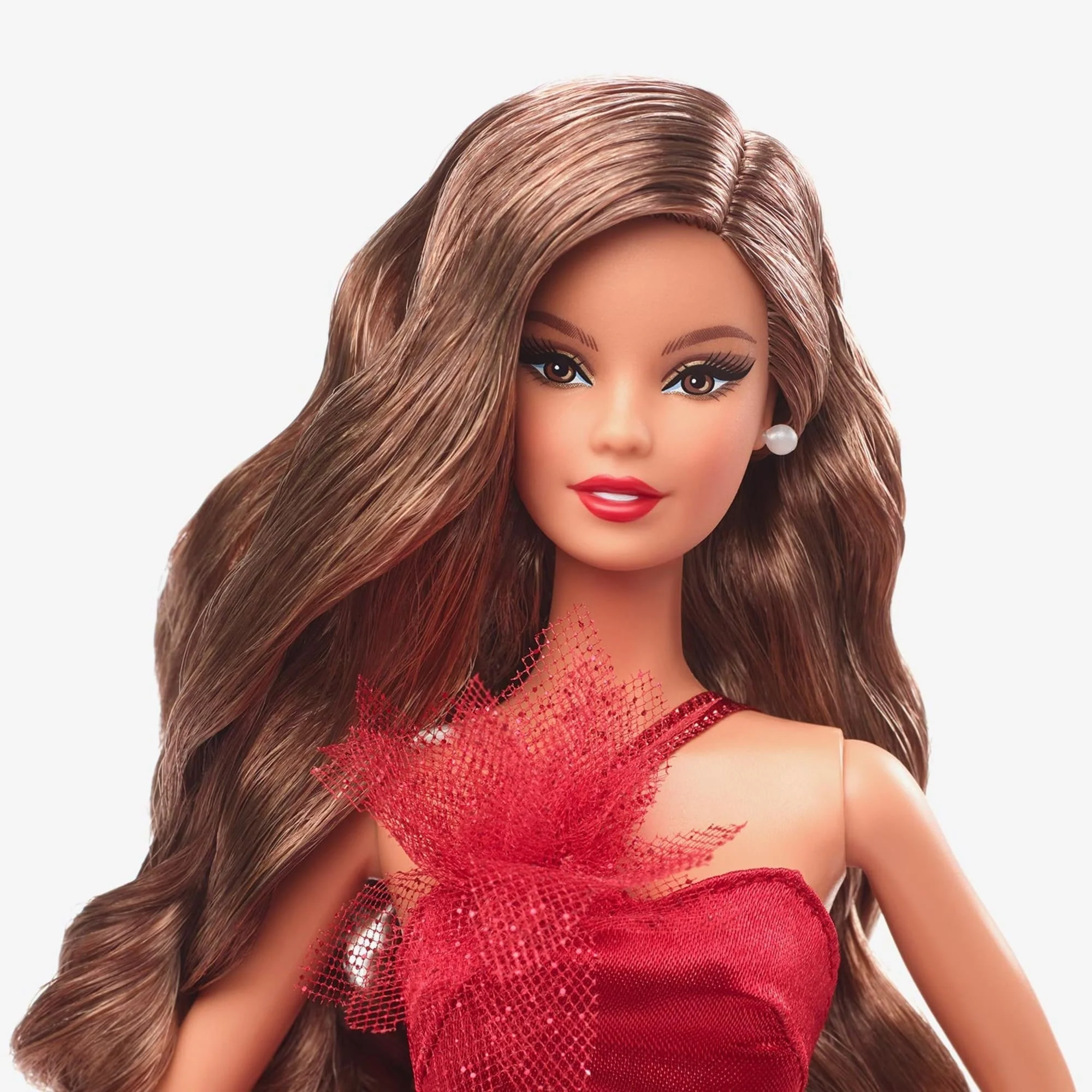2022 Holiday Barbie, Light-Brown Hair - Image 3