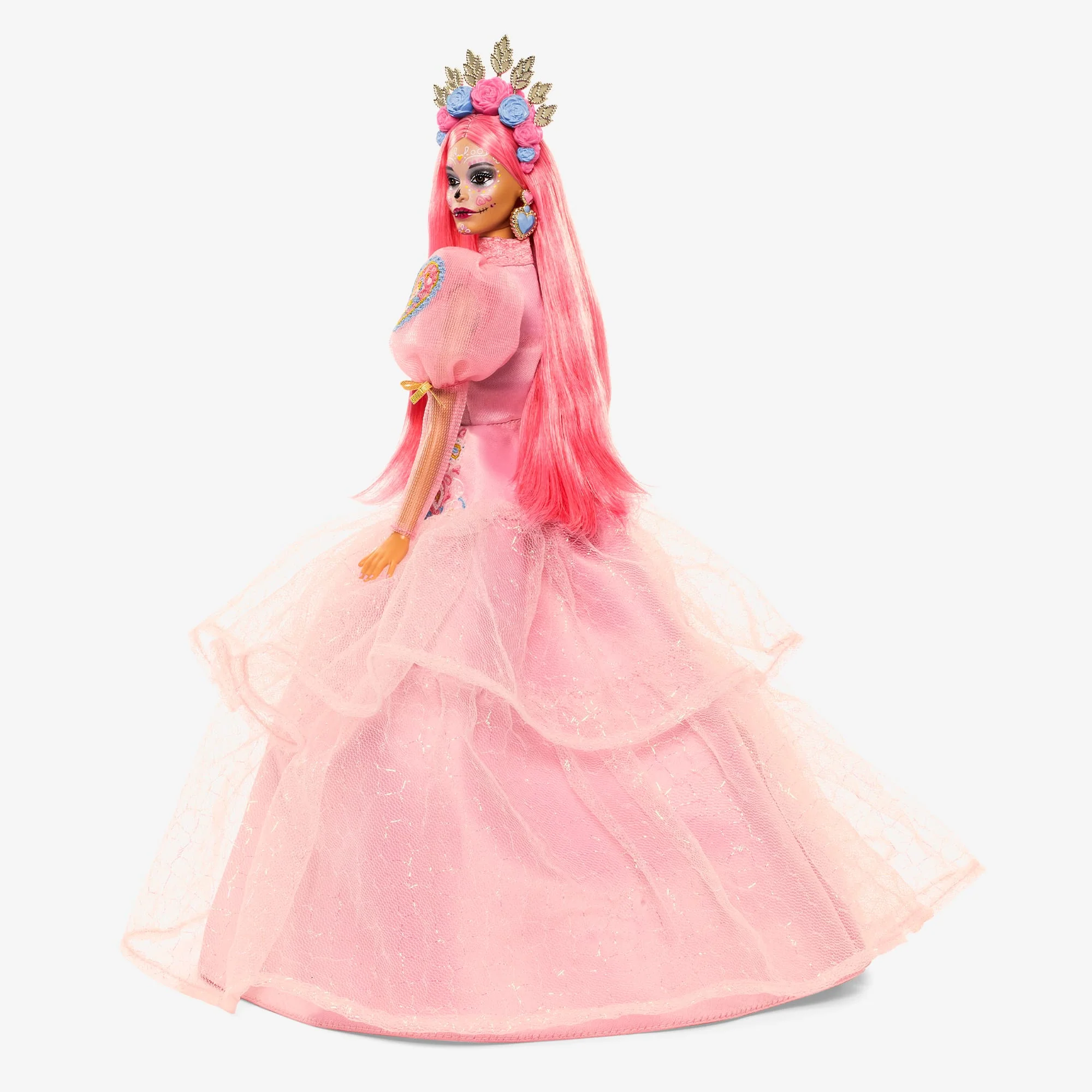 2023 DĂa De Muertos Barbie x Pink Magnolia Doll - Image 11