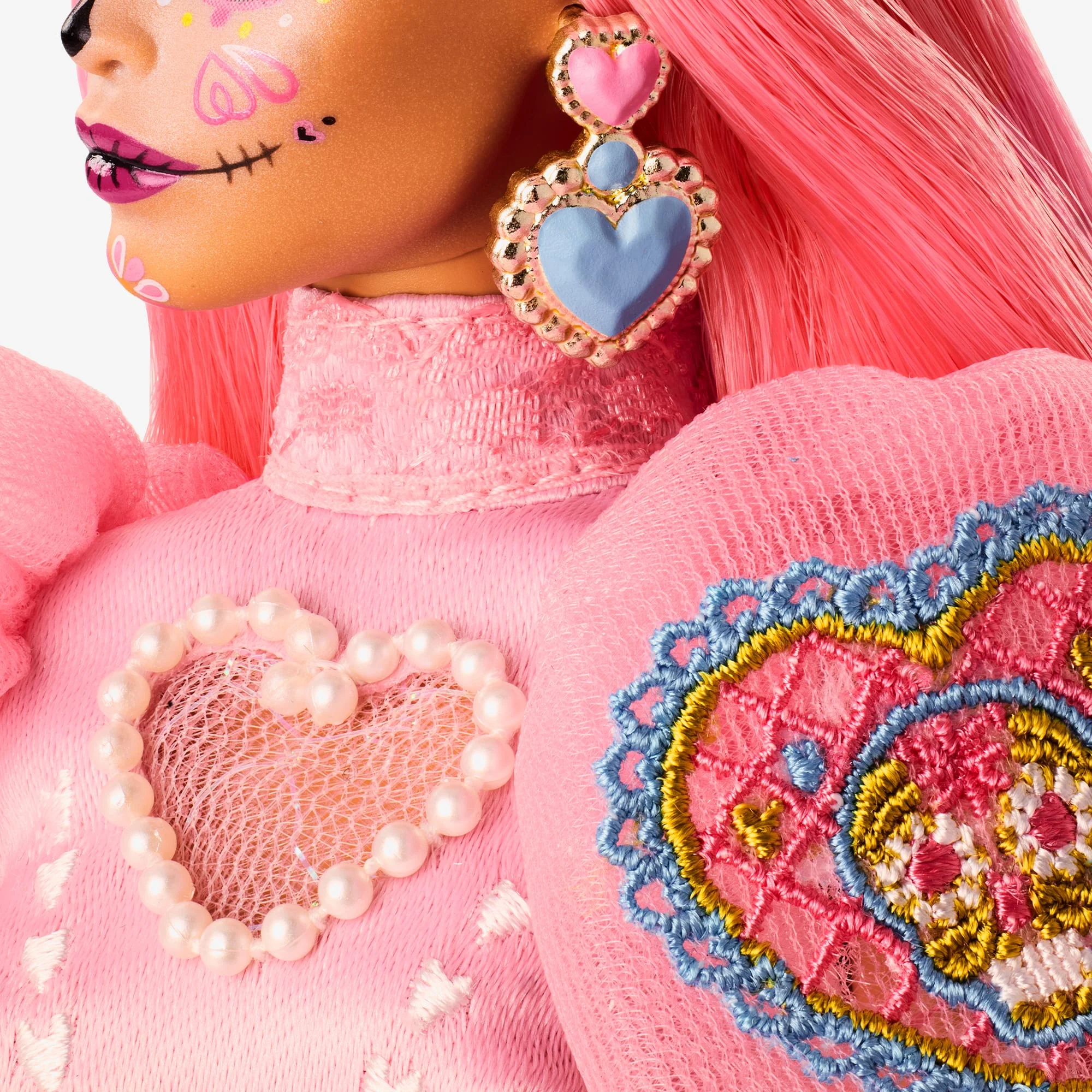2023 DĂa De Muertos Barbie x Pink Magnolia Doll - Image 13