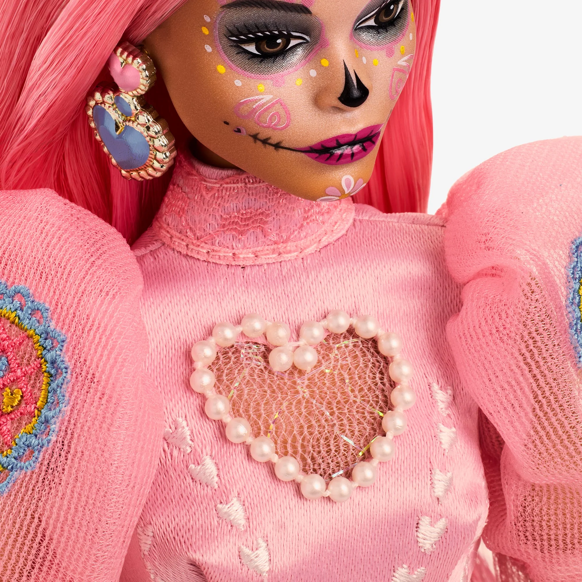 2023 DĂa De Muertos Barbie x Pink Magnolia Doll - Image 14