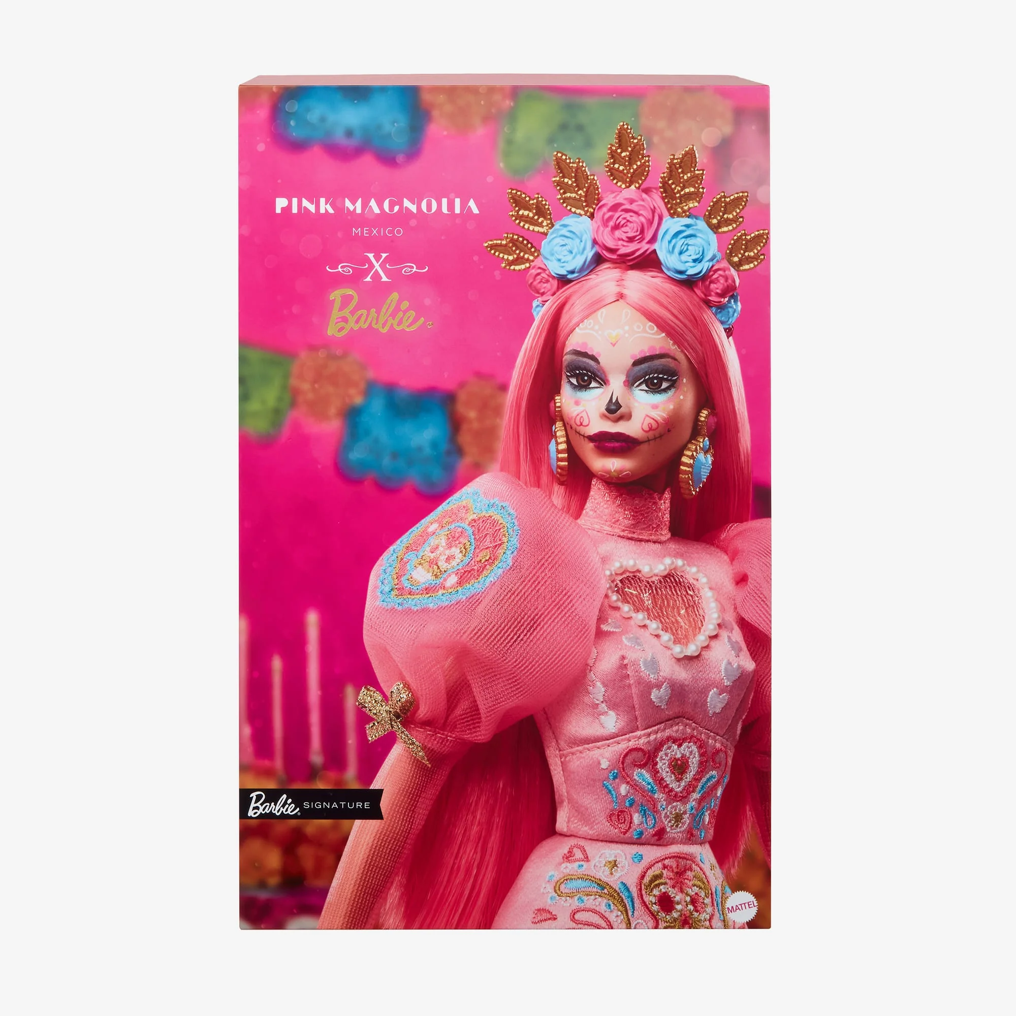 2023 DĂa De Muertos Barbie x Pink Magnolia Doll - Image 18