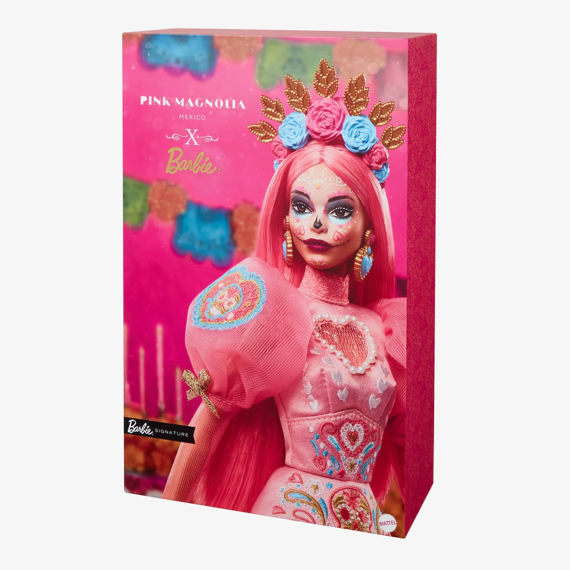 2023 DĂa De Muertos Barbie x Pink Magnolia Doll - Image 19