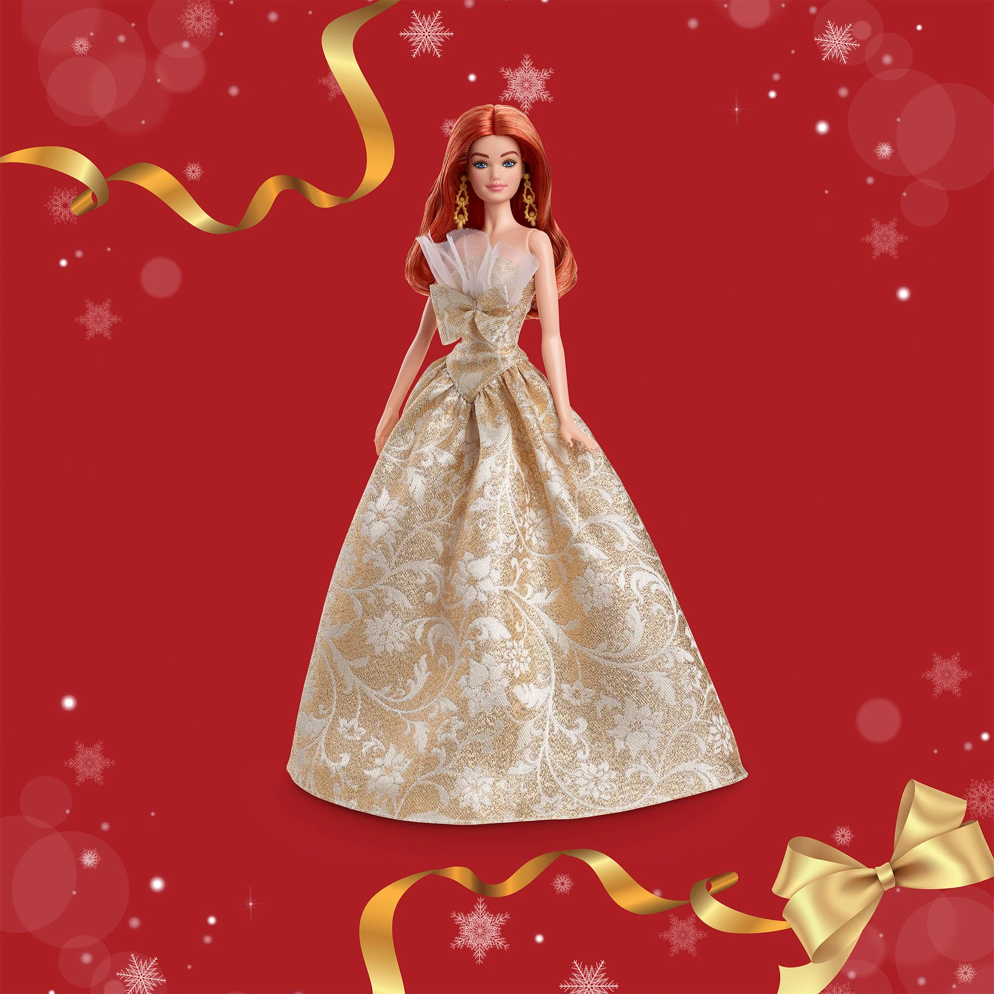 2025 Holiday Barbie Doll 1 - Image 6