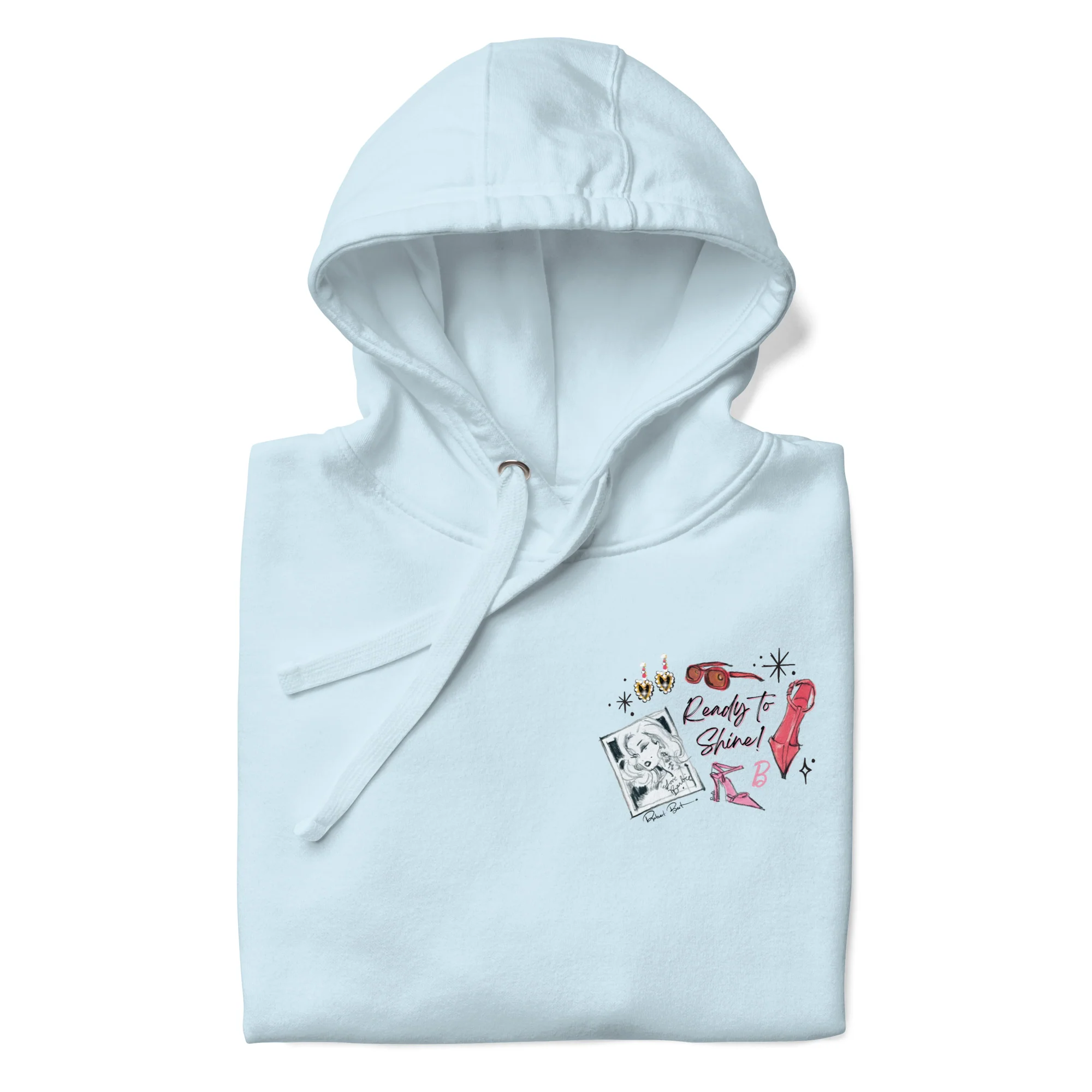Barbie Artist Series Robert Best Light Blue Hoodie - Image 5