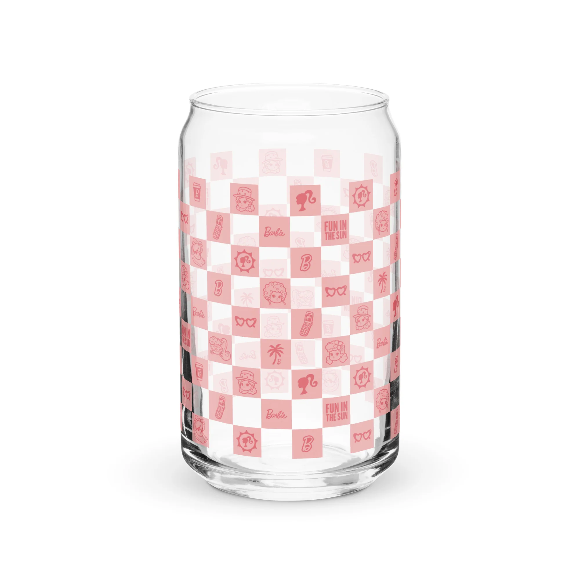 Barbie Checkerboard Icons Cutie Clear Glass - Image 3