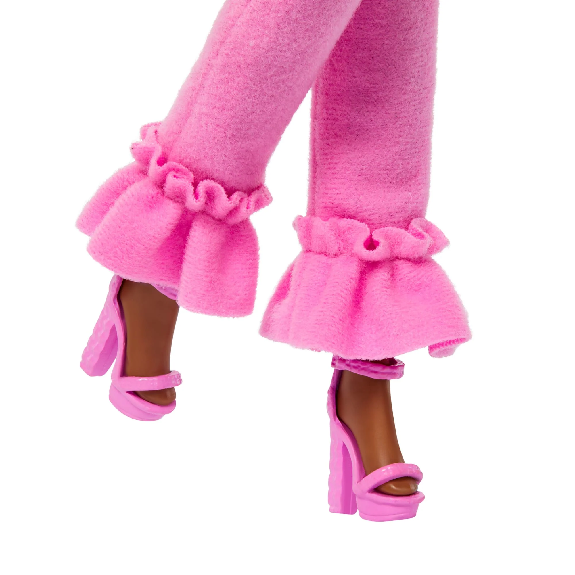 Barbie Deluxe Style Doll #4 in Soft Pink Jumpsuit - Image 4
