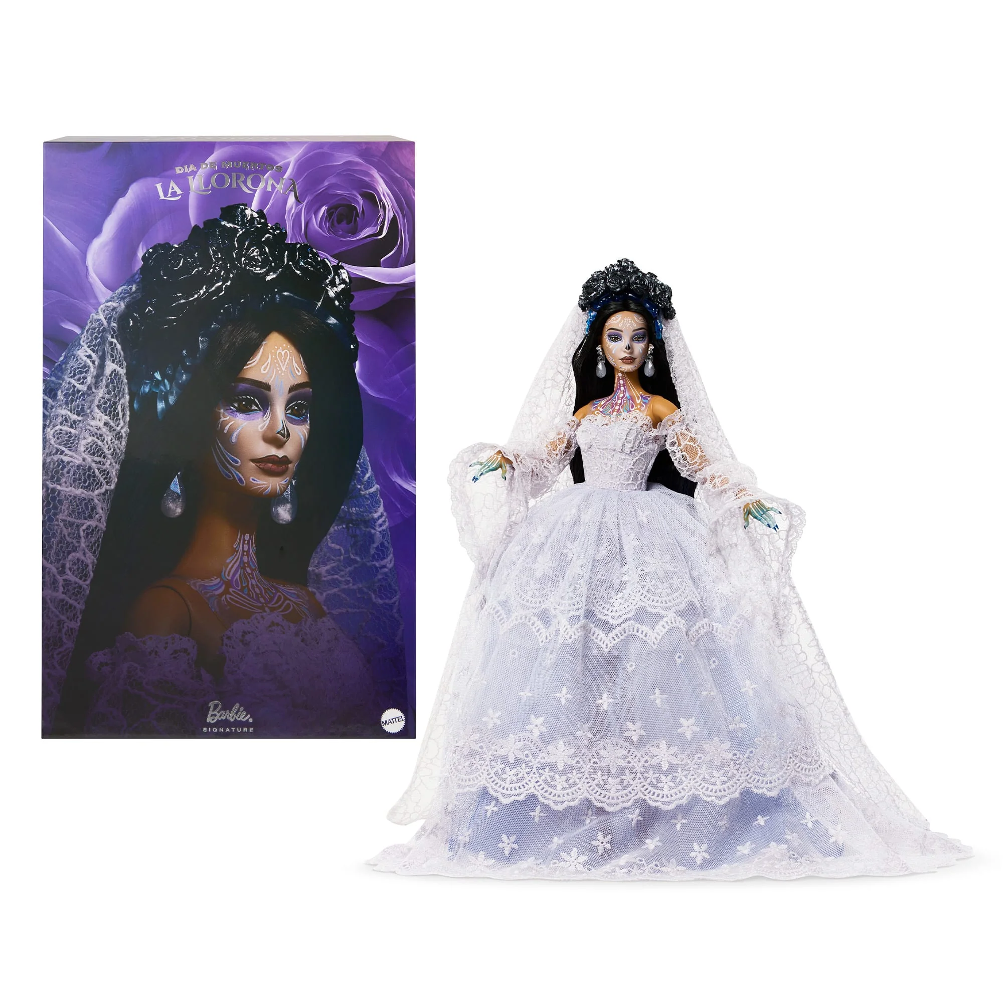 Barbie Día De Muertos La Llorona Doll - Image 8