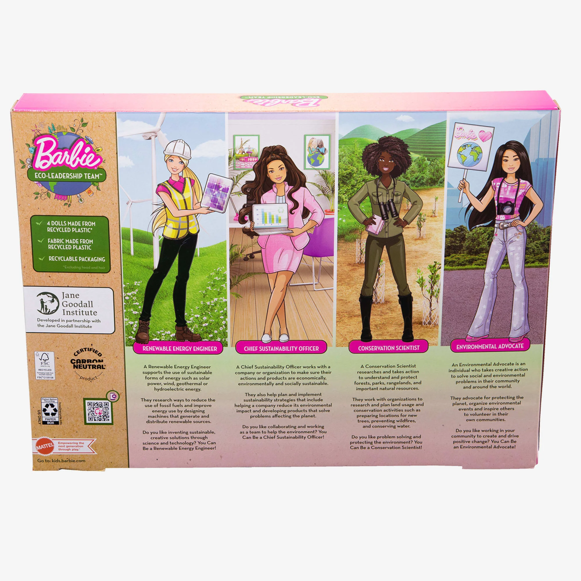 Barbie Eco-Leadership Team (2022 Career of the Year Four Doll Set) - Image 8