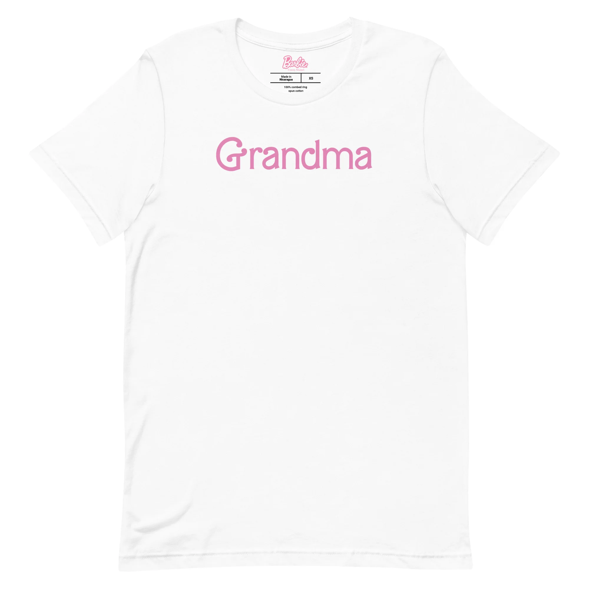 Barbie Grandma White T-Shirt - Image 5