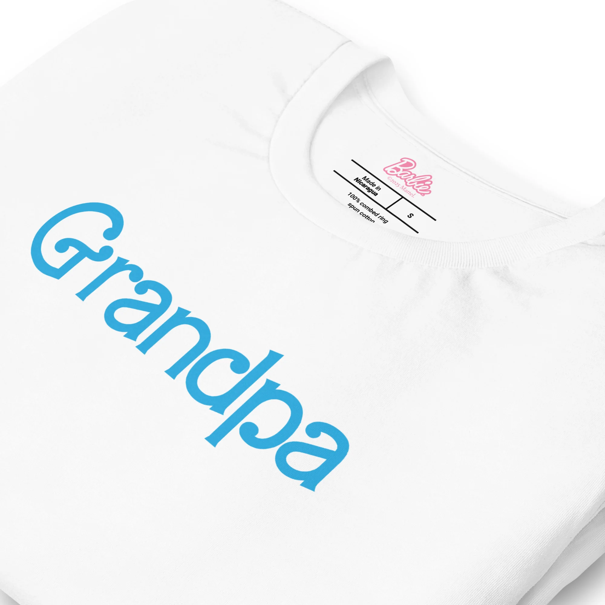 Barbie Grandpa Ken White T-Shirt - Image 8