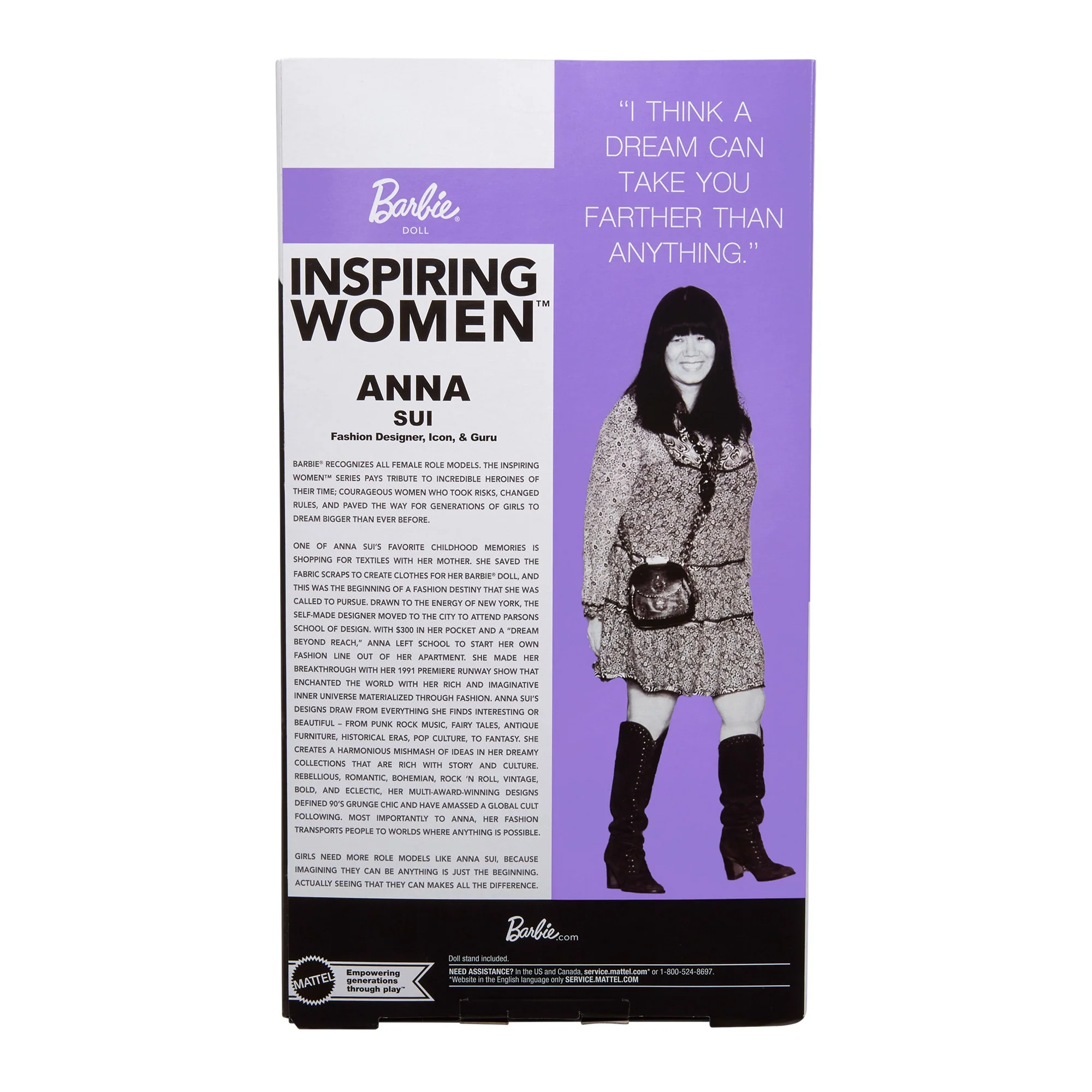 Barbie Inspiring Women Anna Sui Doll - Image 18