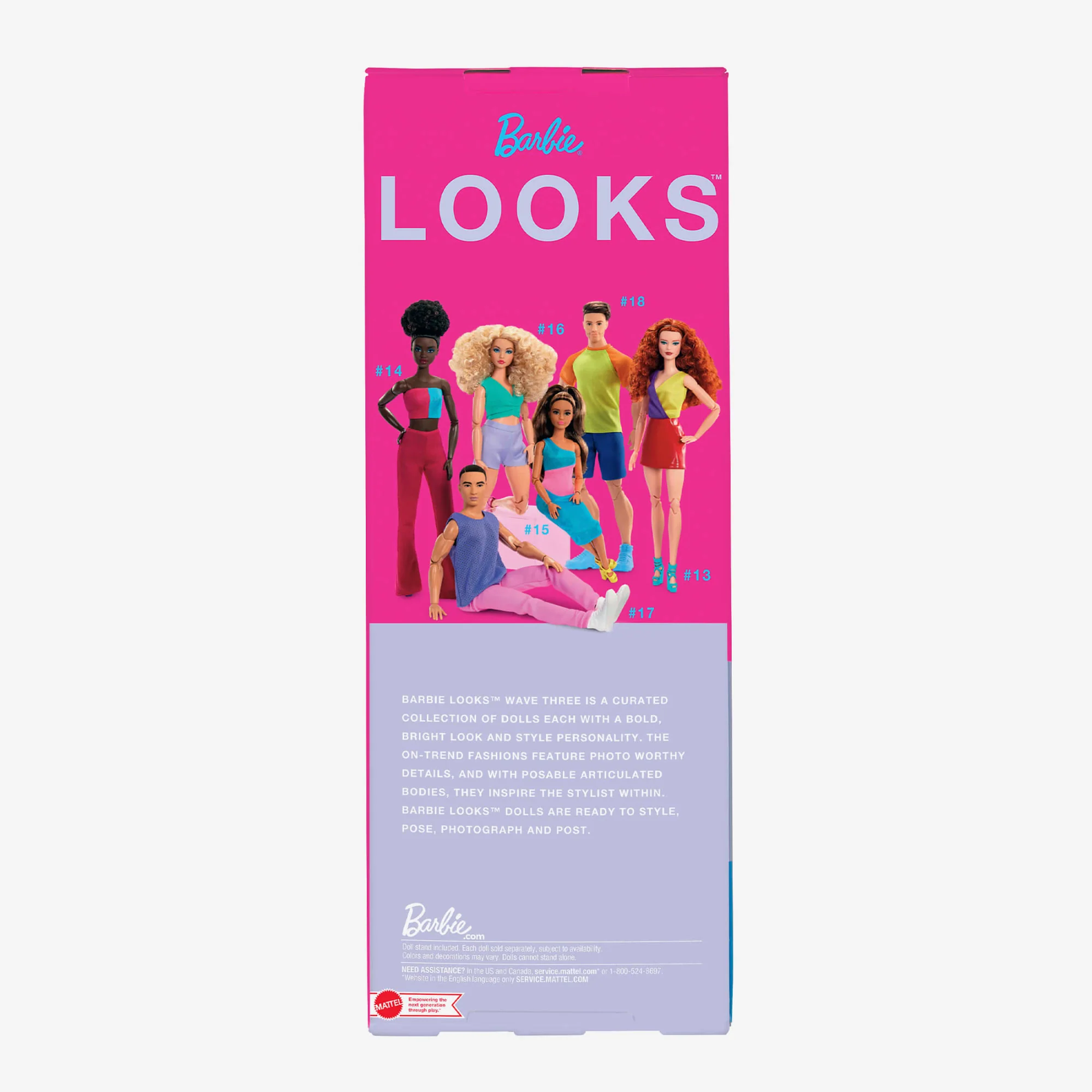 Barbie Looks Doll (Original, Curly Black Hair) - Image 8