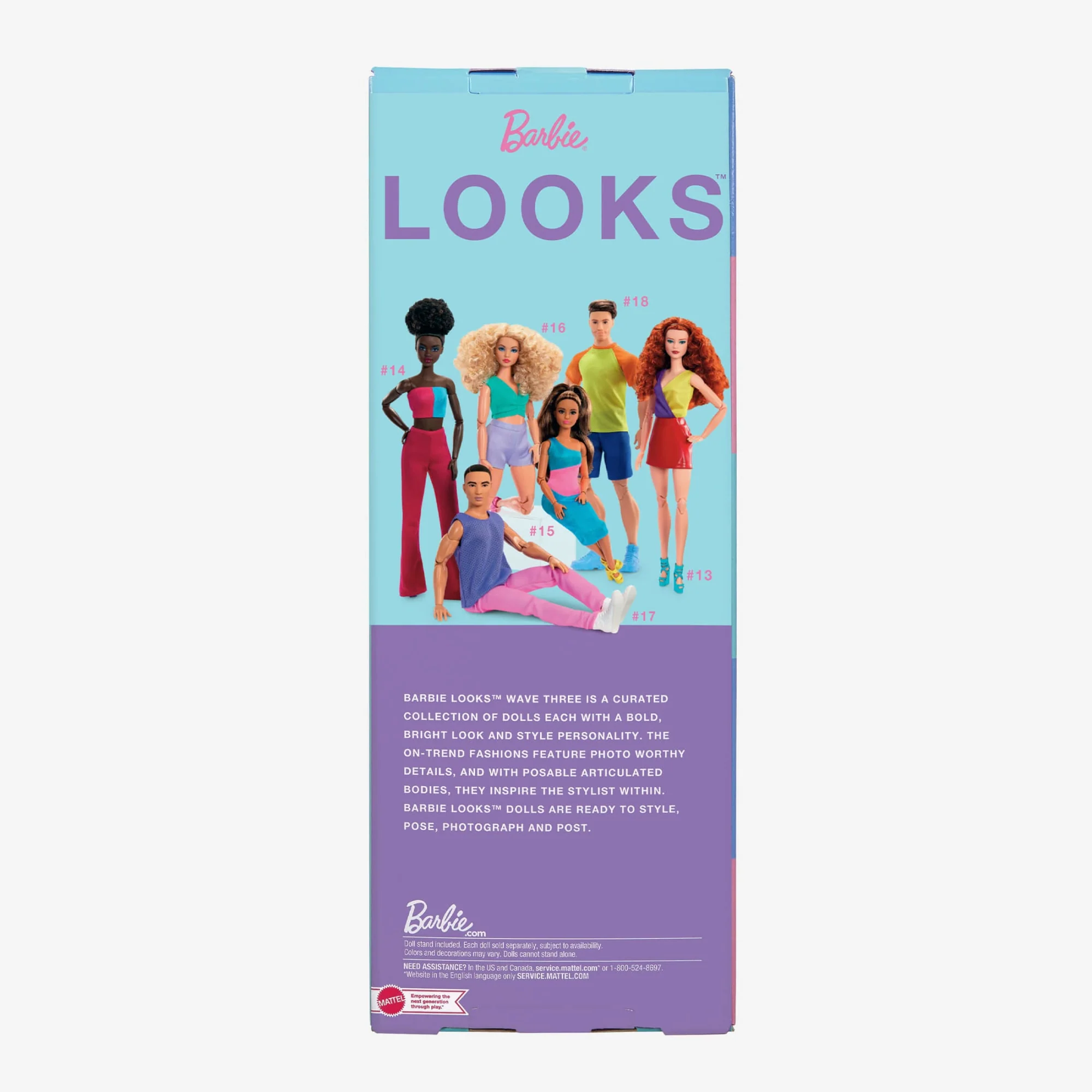 Barbie Looks Doll (Curvy, Curly Blonde Hair) - Image 8