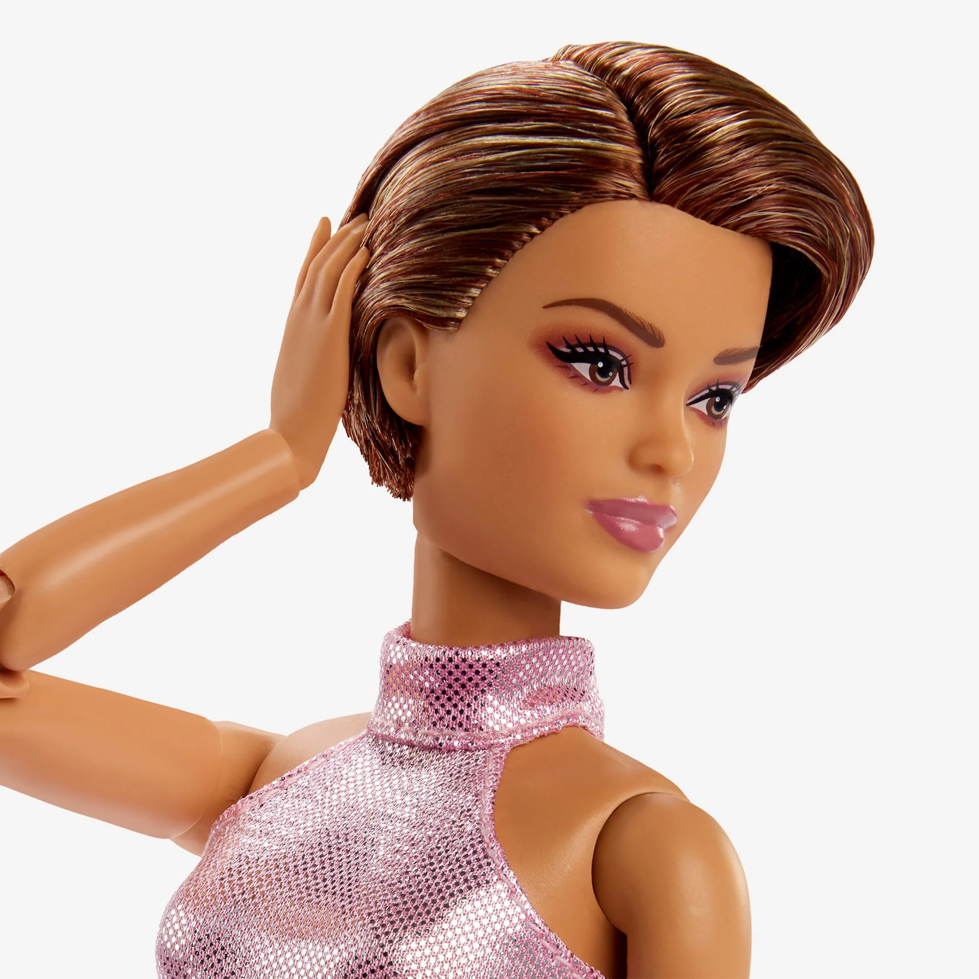 Barbie Looks Doll #22 (Petite, Short Auburn Hair) - Image 8