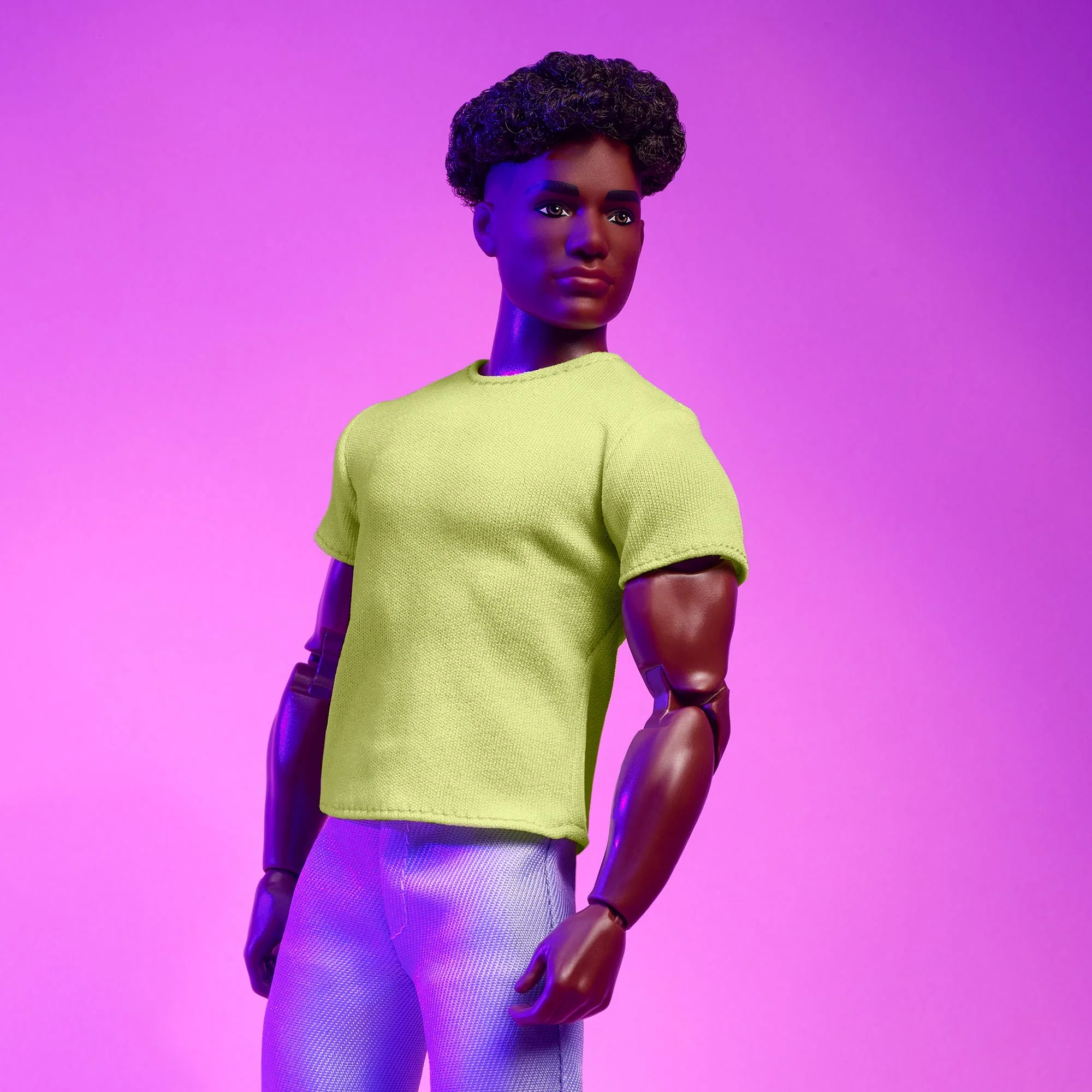 Barbie Looks Doll #25 (Buff Body Ken, Short Black Hair) - Image 3