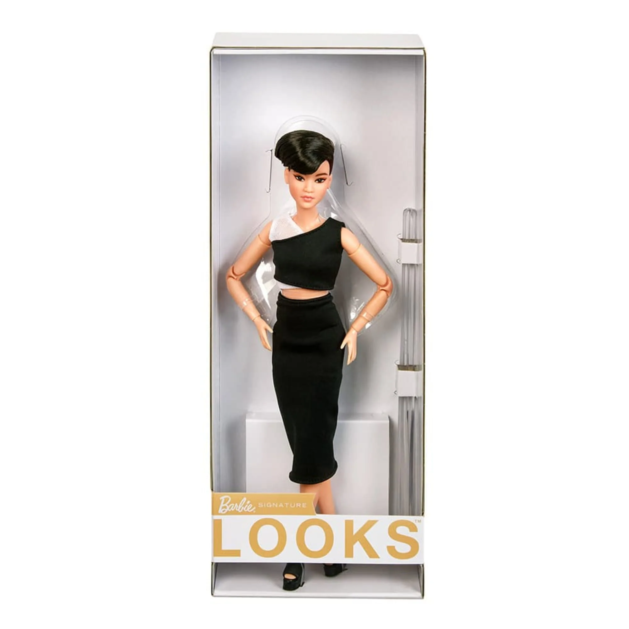 Barbie Looks Doll (Petite, Brunette Pixie Cut) - Image 10