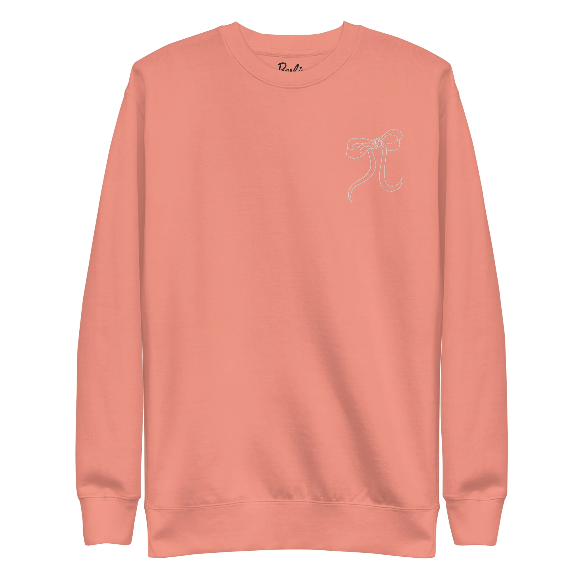 Barbie Peaches 'n Cream Embroidered Peach Sweatshirt - Image 3