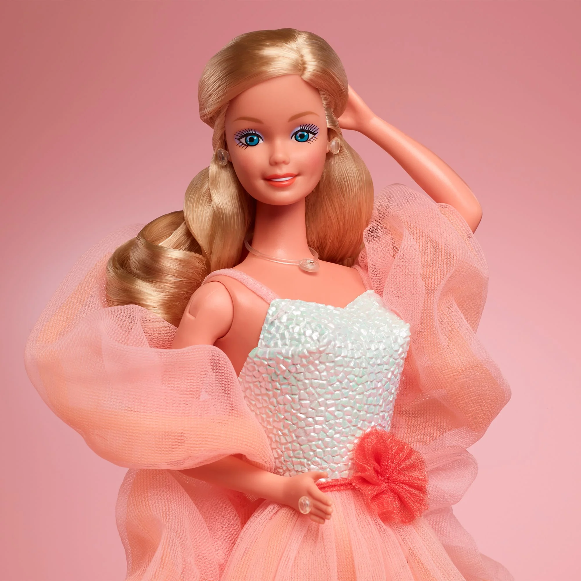 Peaches ‘n Cream Barbie Doll, Blonde Hair - Image 4