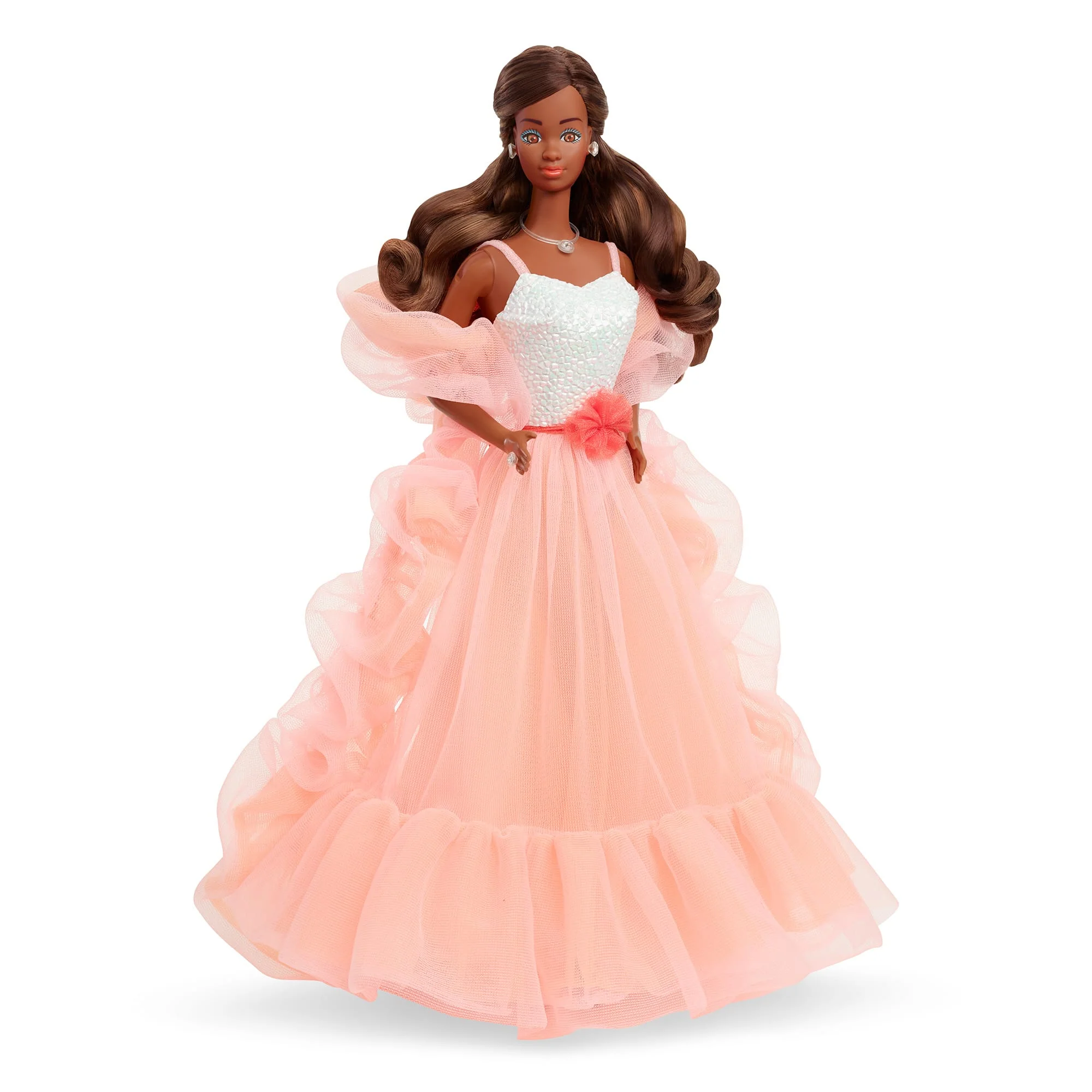Peaches ‘n Cream Barbie Doll, Brown Hair - Image 13