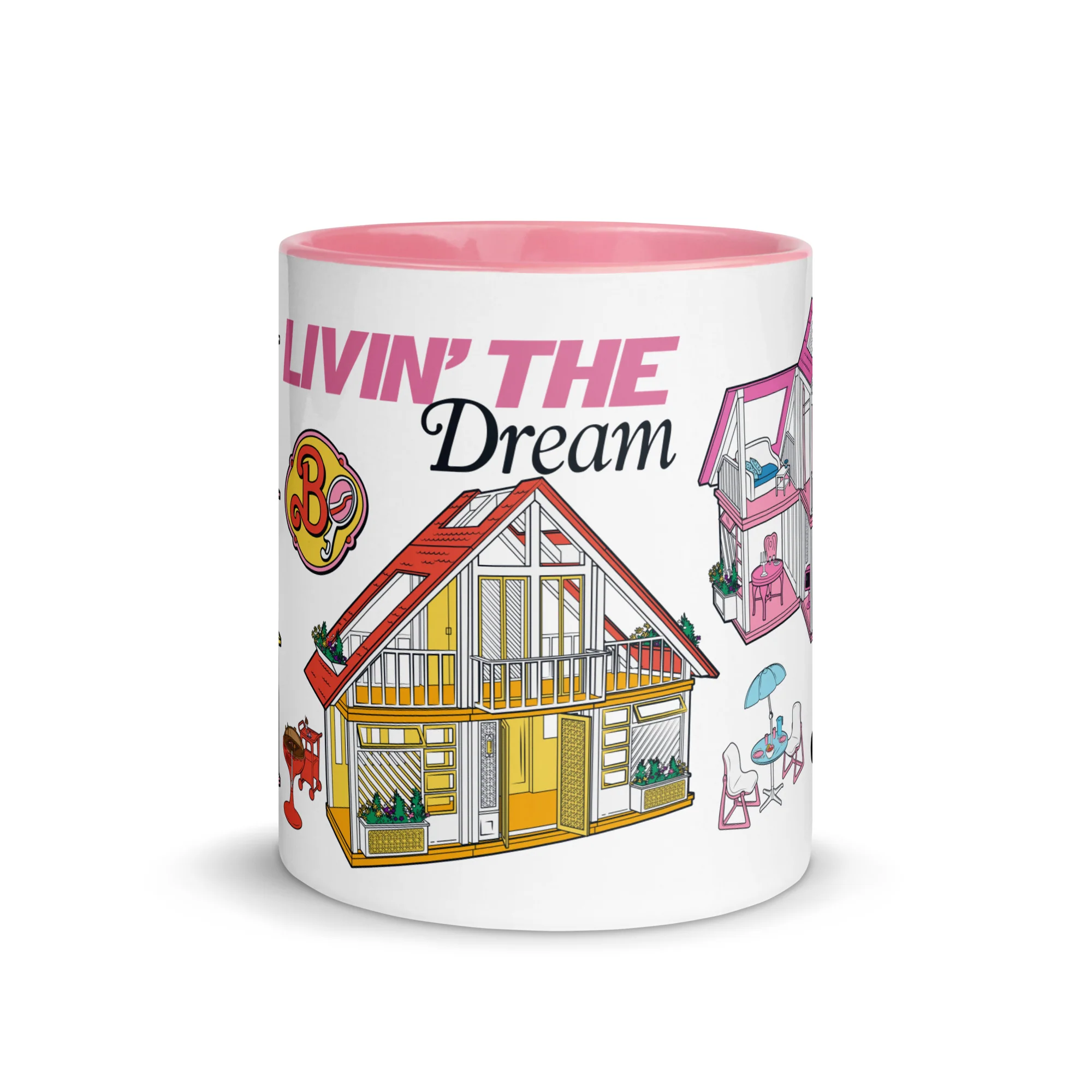 Barbie Living the Dream White Mug - Image 2