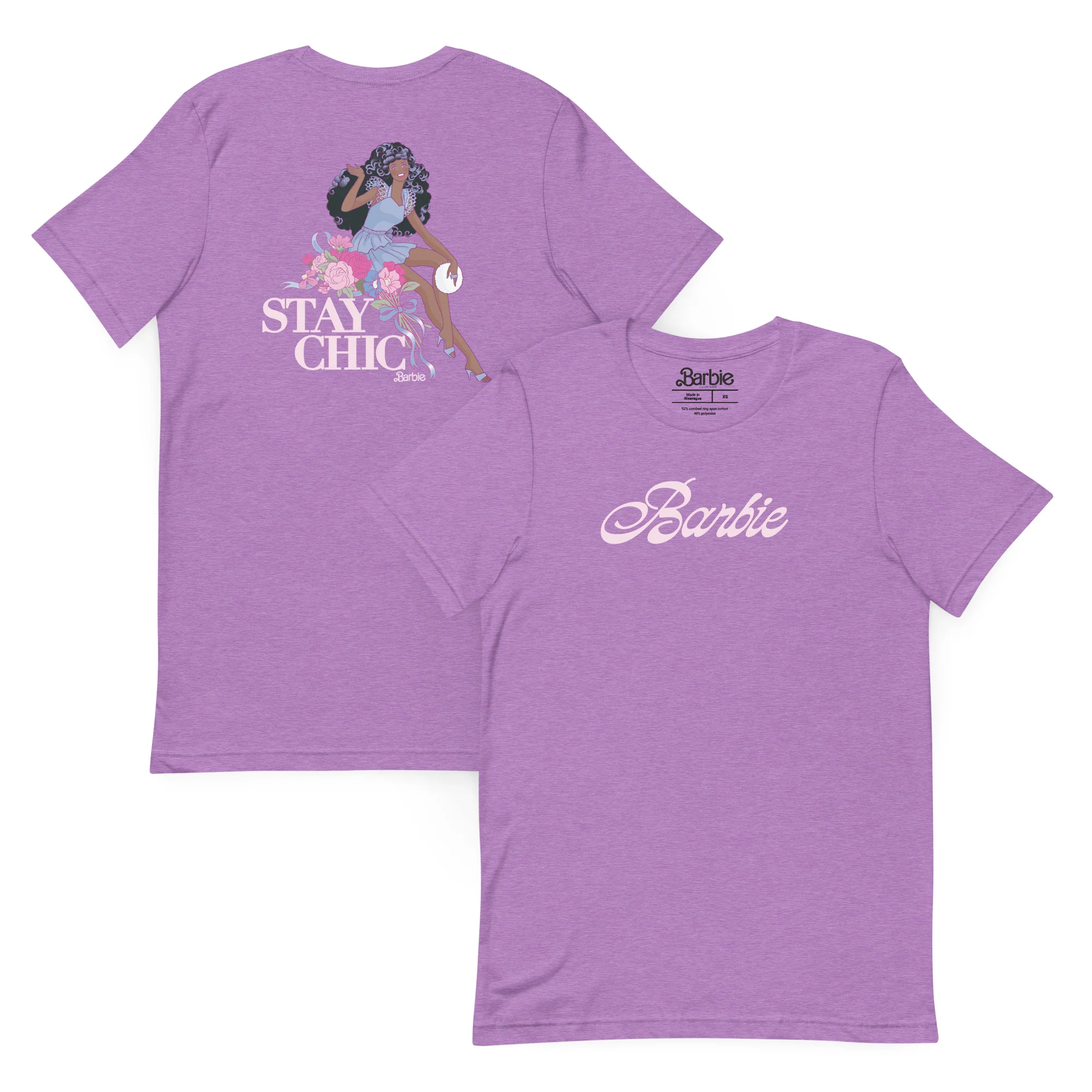 Barbie Stay Chic Purple T-shirt