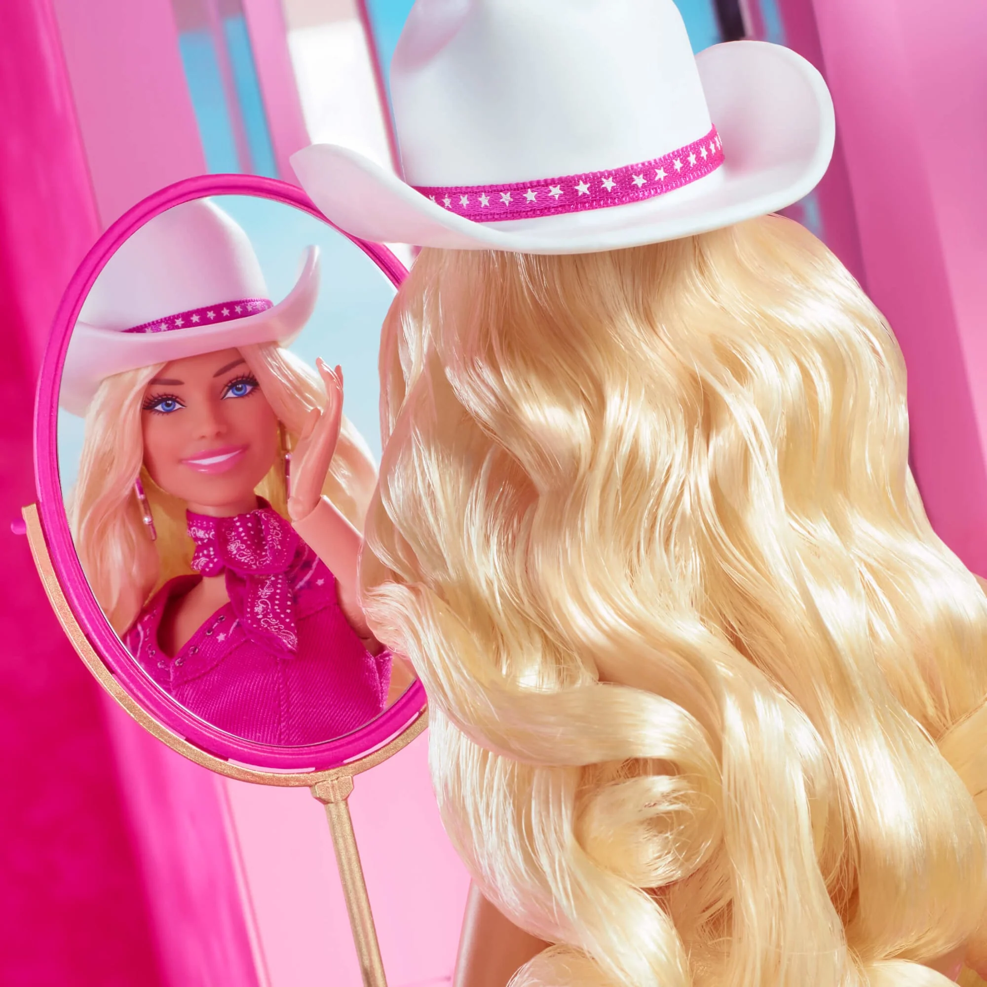 Barbie in Pink Western Outfit – Barbie The Movie - Image 4