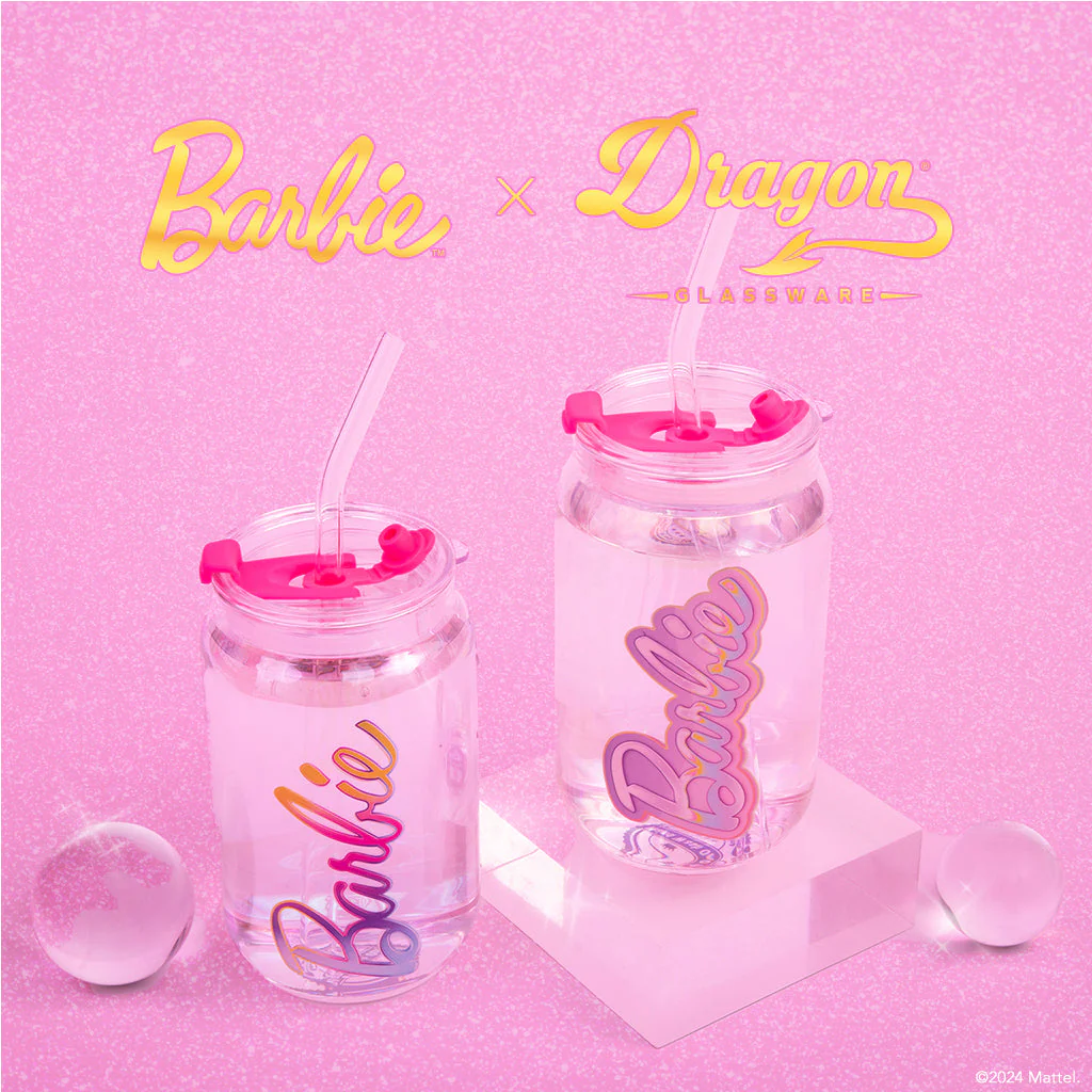 Barbie™ X Dragon Glassware® Aura Drinking Glasses - Image 14