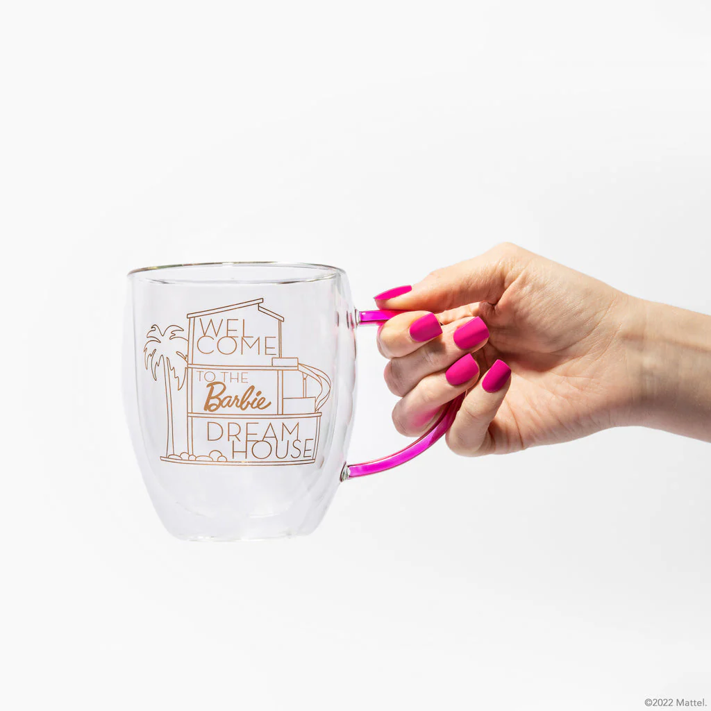 Barbie™ X Dragon Glassware® Dreamhouse™ Coffee Mugs - Image 3
