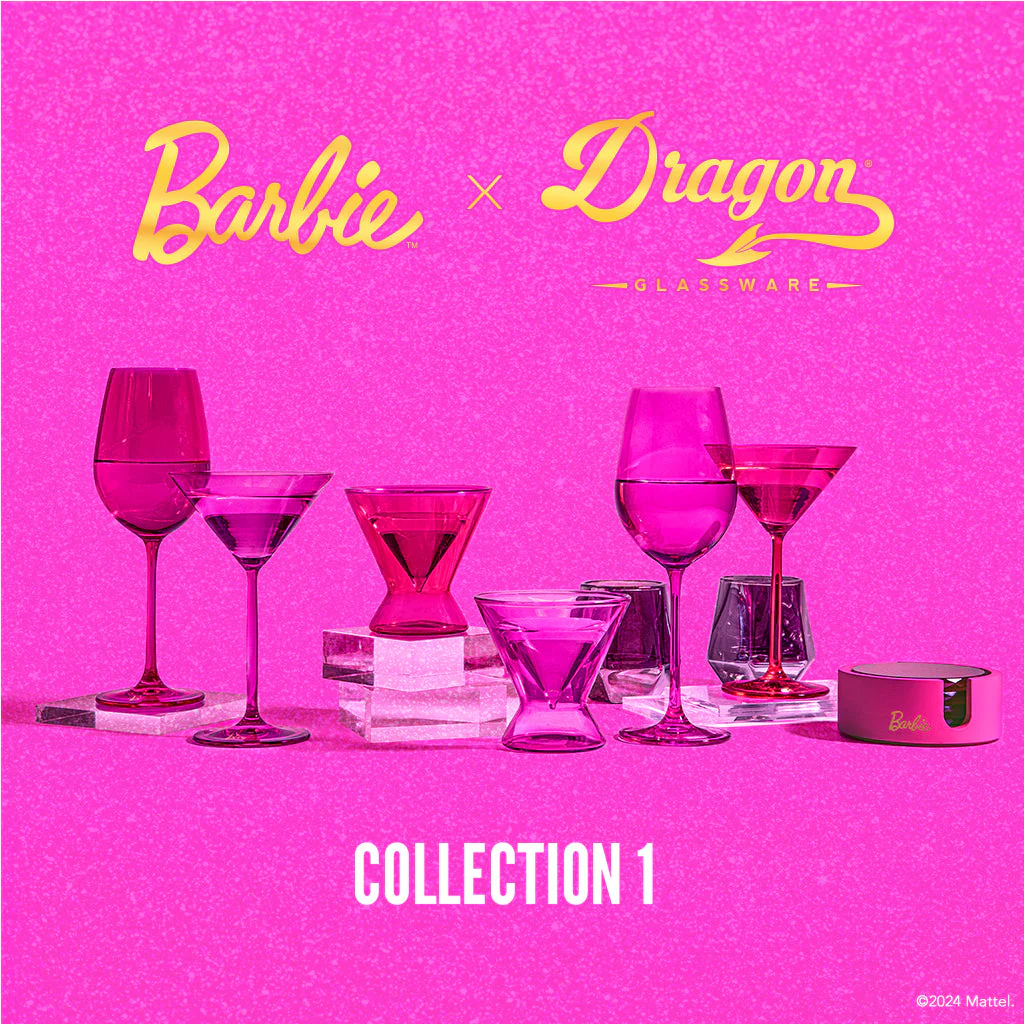 Barbie™ X Dragon Glassware® Ken™ Whiskey Glasses - Image 12