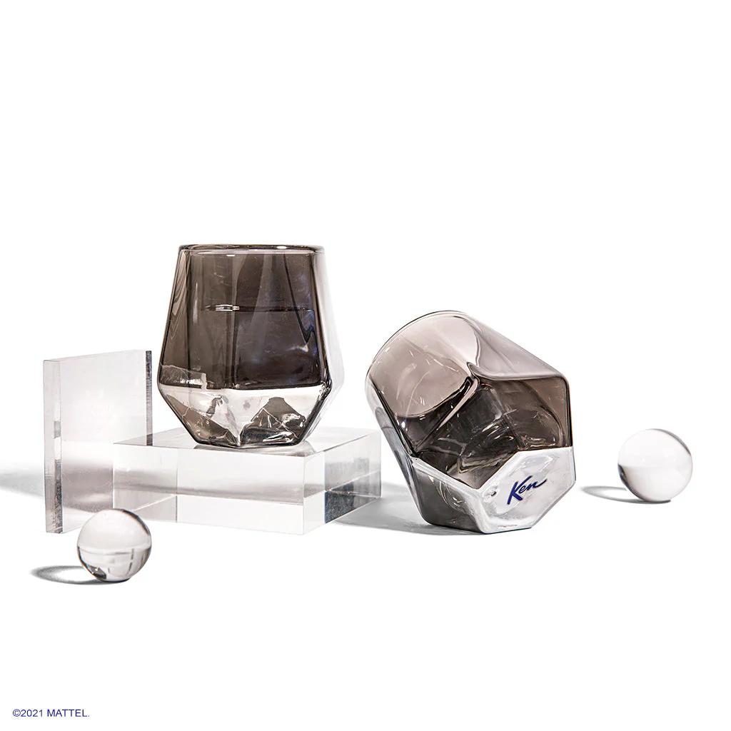 Barbie™ X Dragon Glassware® Ken™ Whiskey Glasses - Image 14