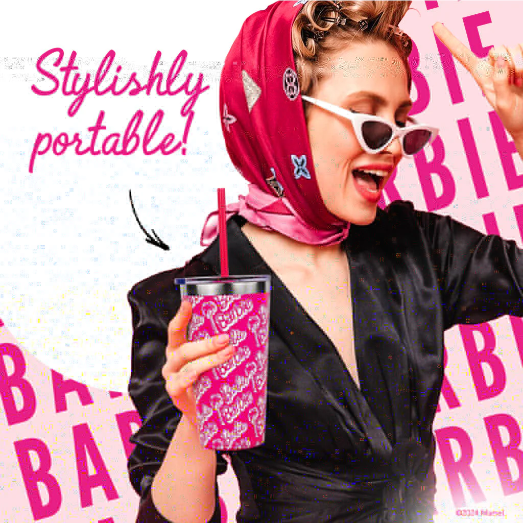 Barbie™ X Dragon Glassware® Tumbler - 16 Oz - Image 10