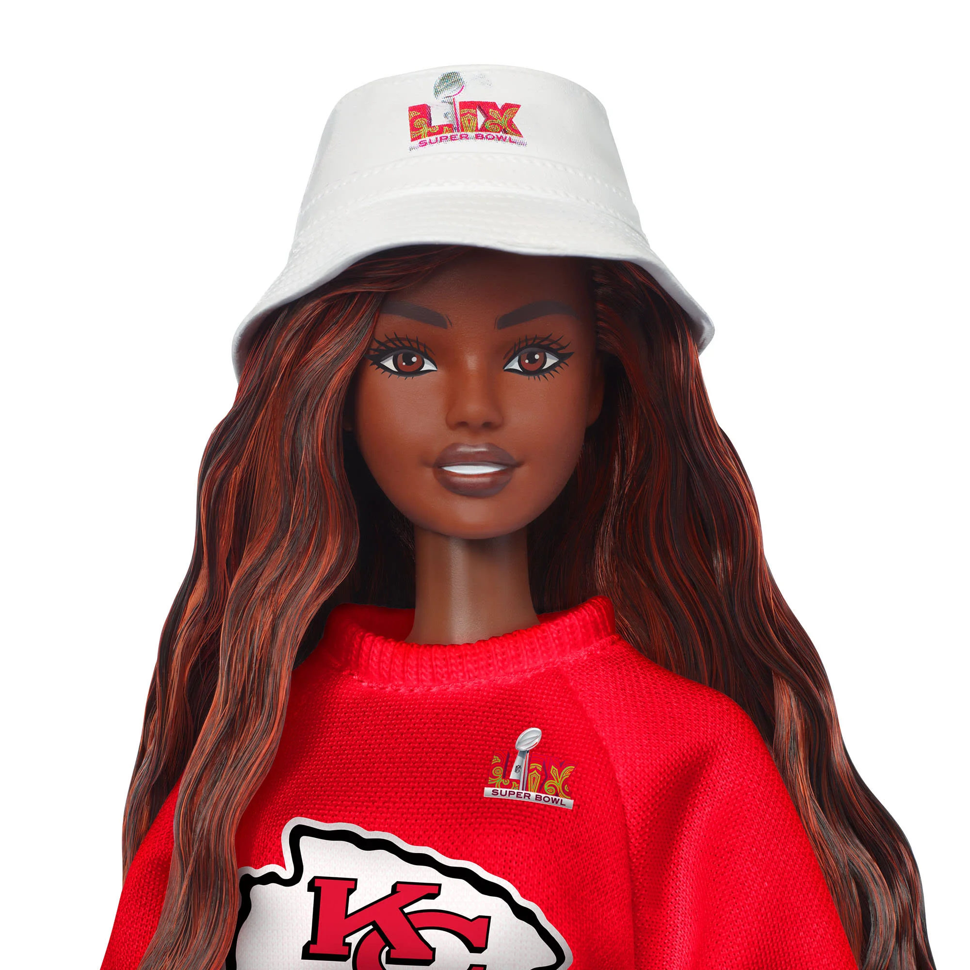 Barbie x Super Bowl Chiefs Doll 1 - Image 3
