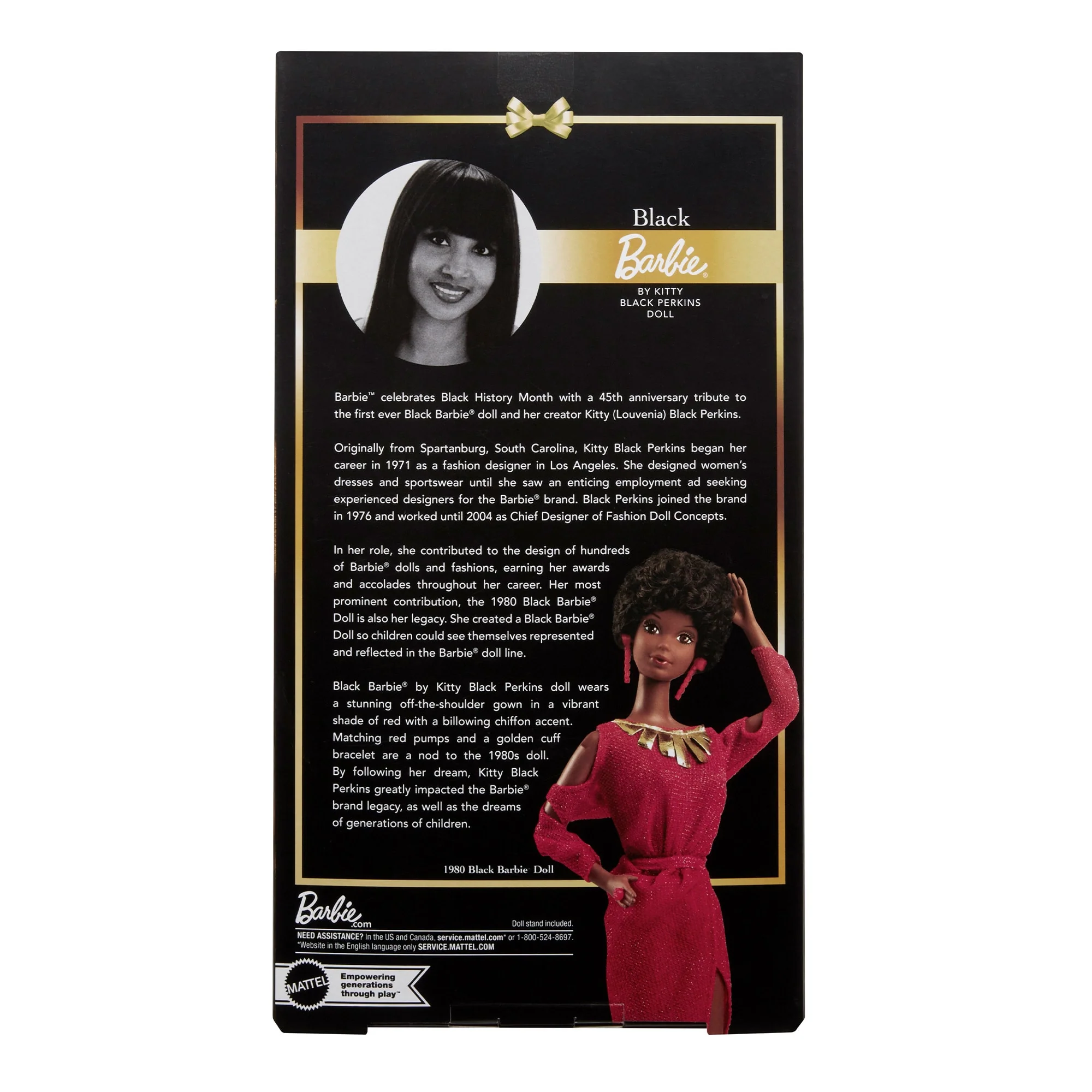 Black Barbie by Kitty Black Perkins Doll - Image 18
