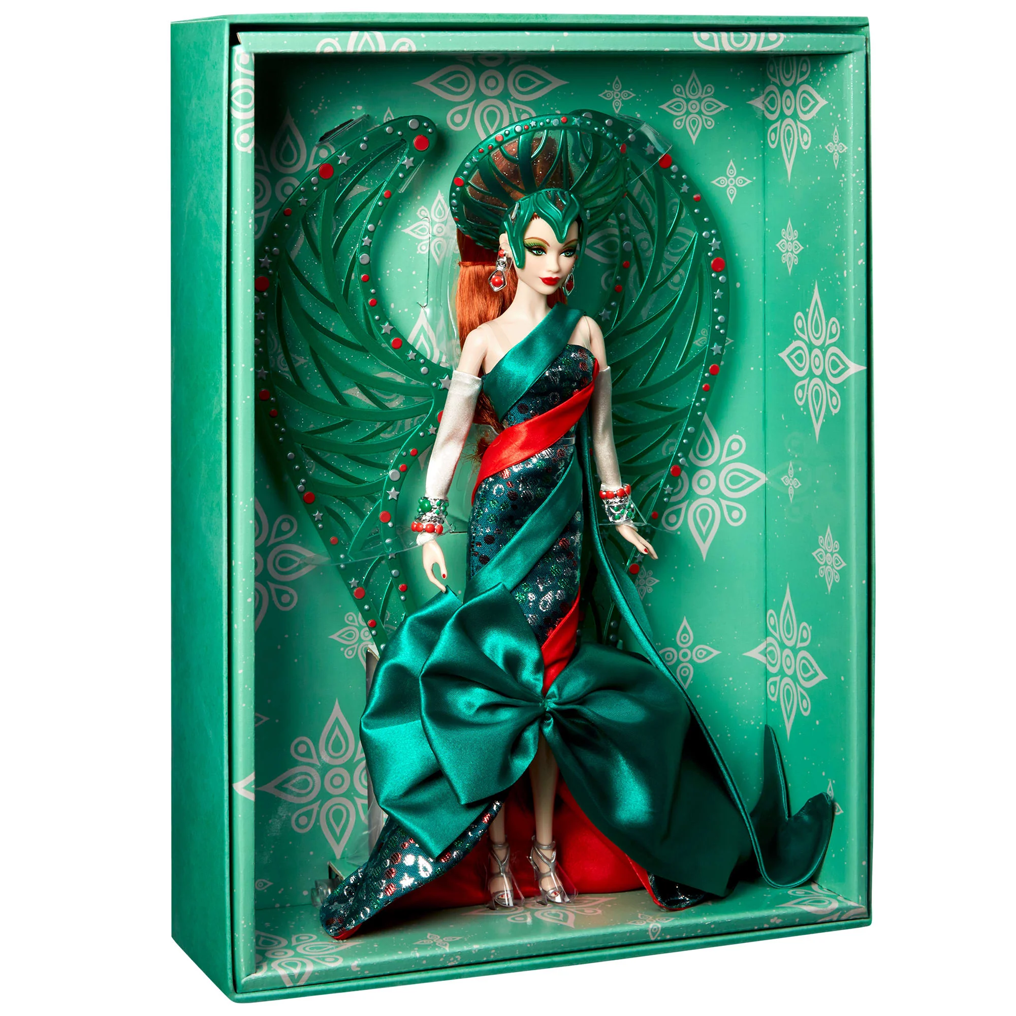 Bob Mackie Holiday Angel Barbie Doll - Image 11