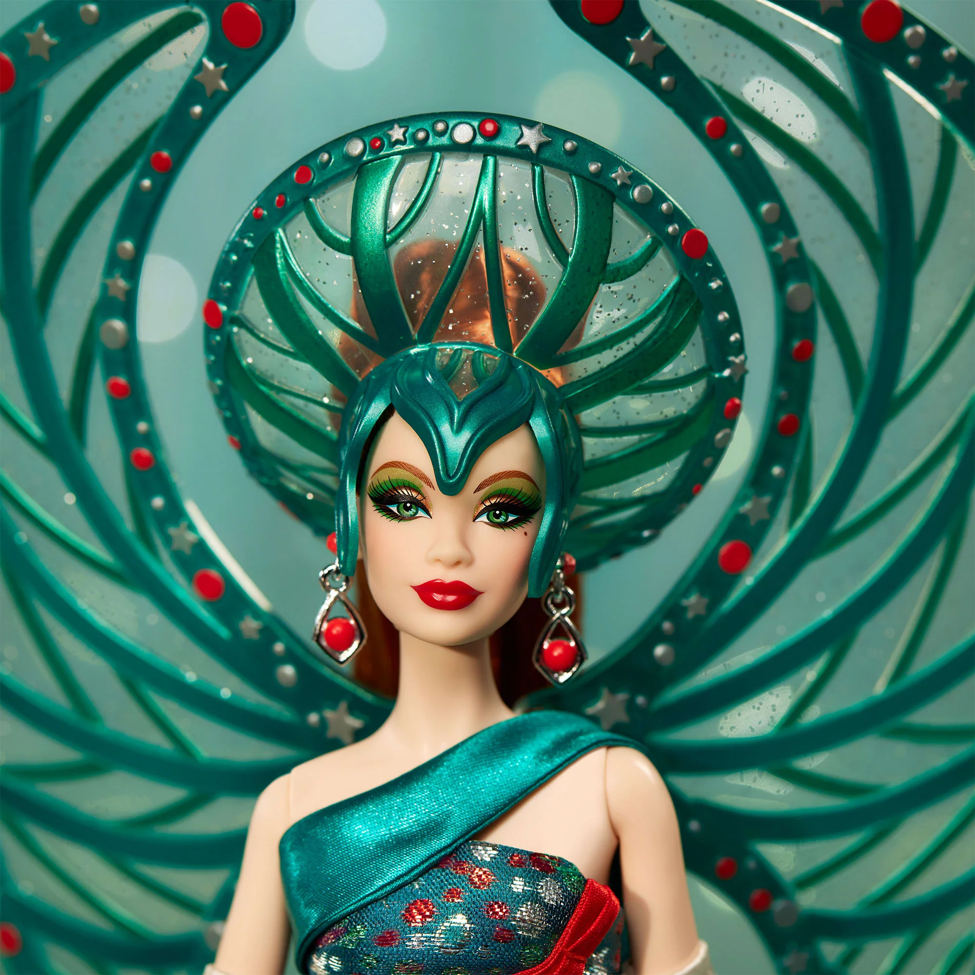 Bob Mackie Holiday Angel Barbie Doll - Image 4