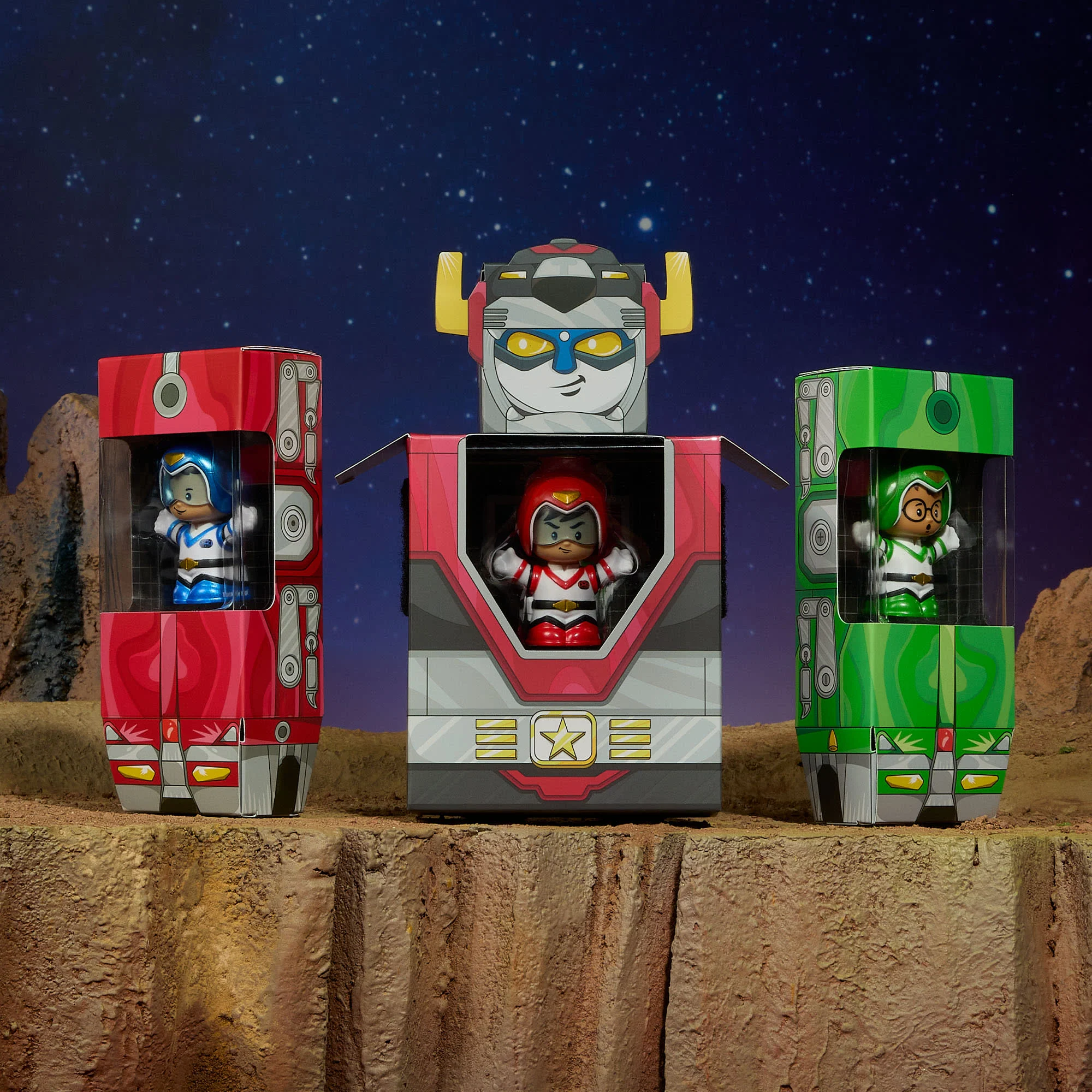 Little People Collector Voltron 40th Anniversary Gold Label Set - Image 8