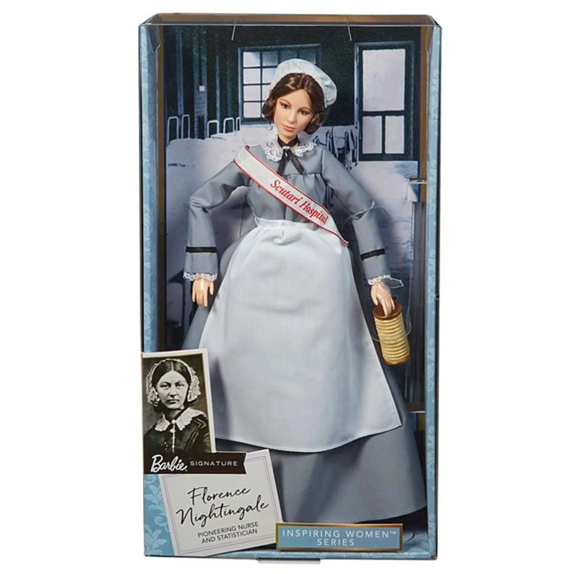 Florence Nightingale Barbie Inspiring Women Doll - Image 14