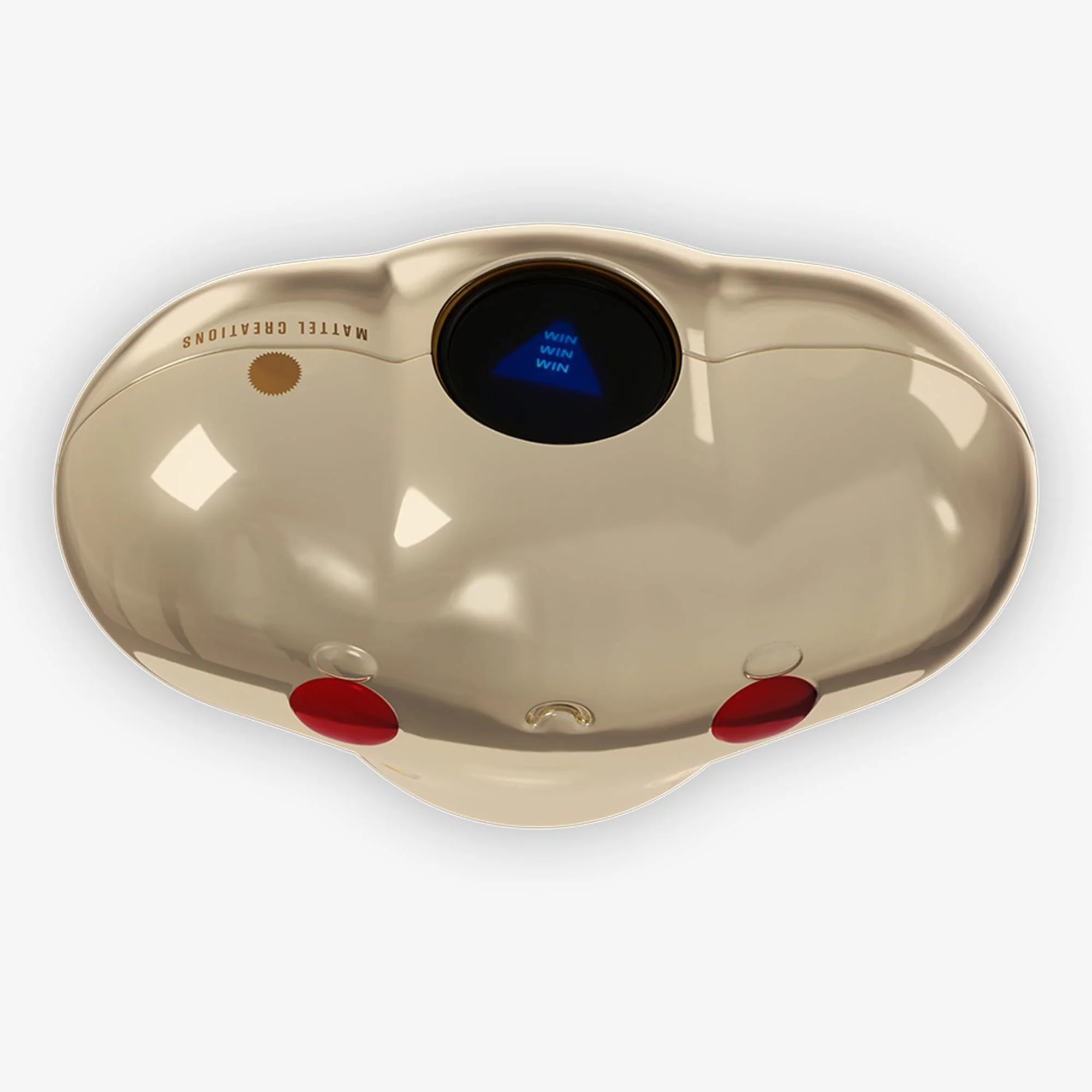 FriendsWithYou Lucky Little Cloud Magic 8 Ball Gold Amulet - Image 4