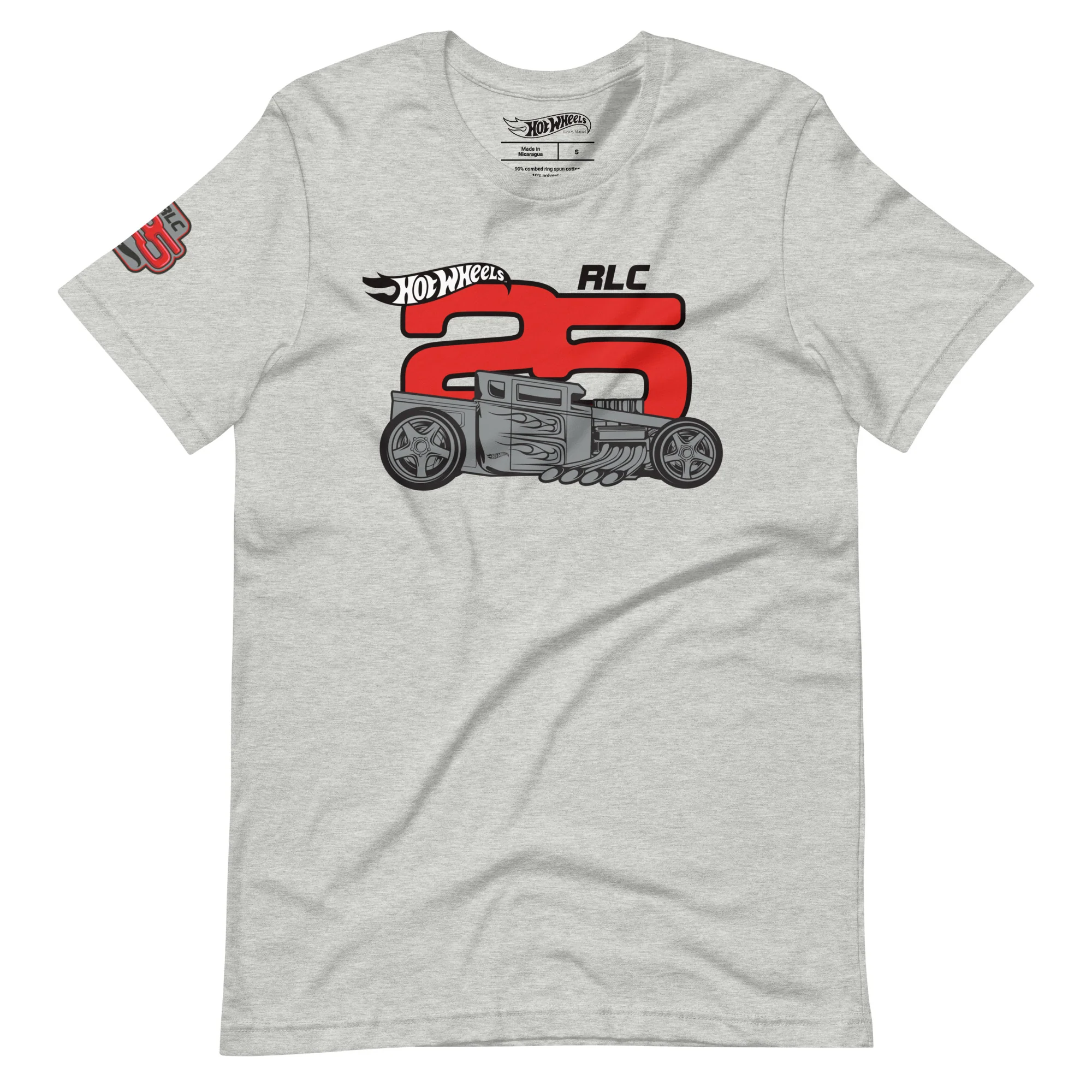 Hot Wheels 2025 RLC Membership Grey T-Shirt - Image 5