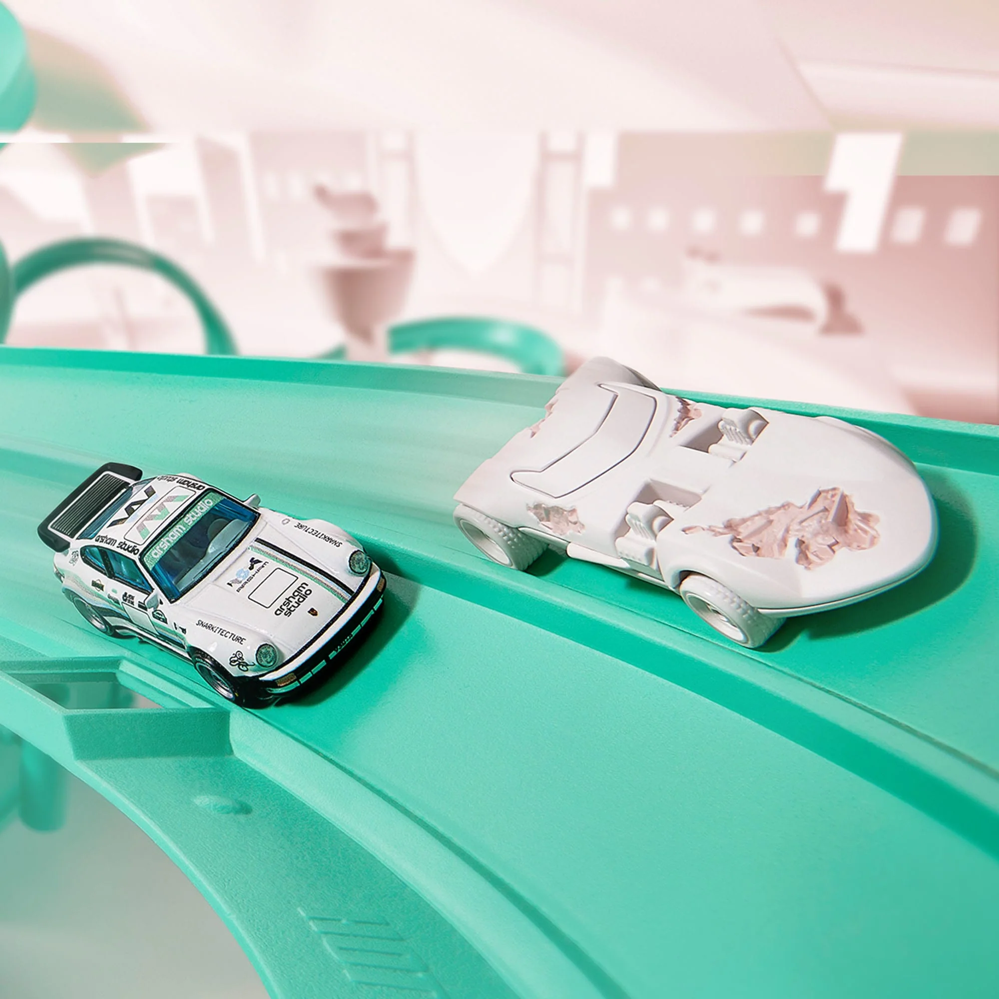 Hot Wheels x Daniel Arsham Complete Car and Rally Case Set - Image 7