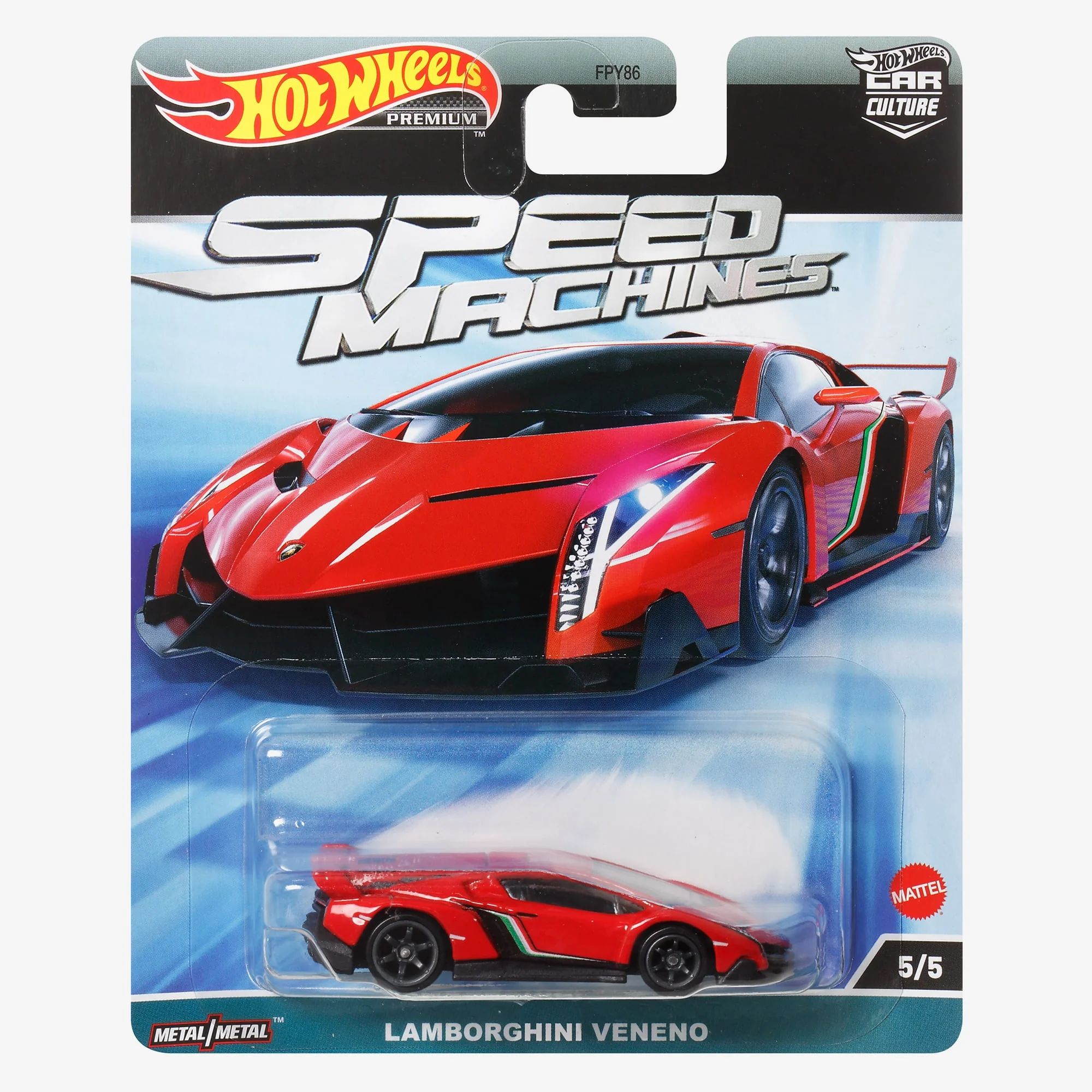 Hot Wheels Car Culture Circuit Legends Lamborghini Veneno - Image 3