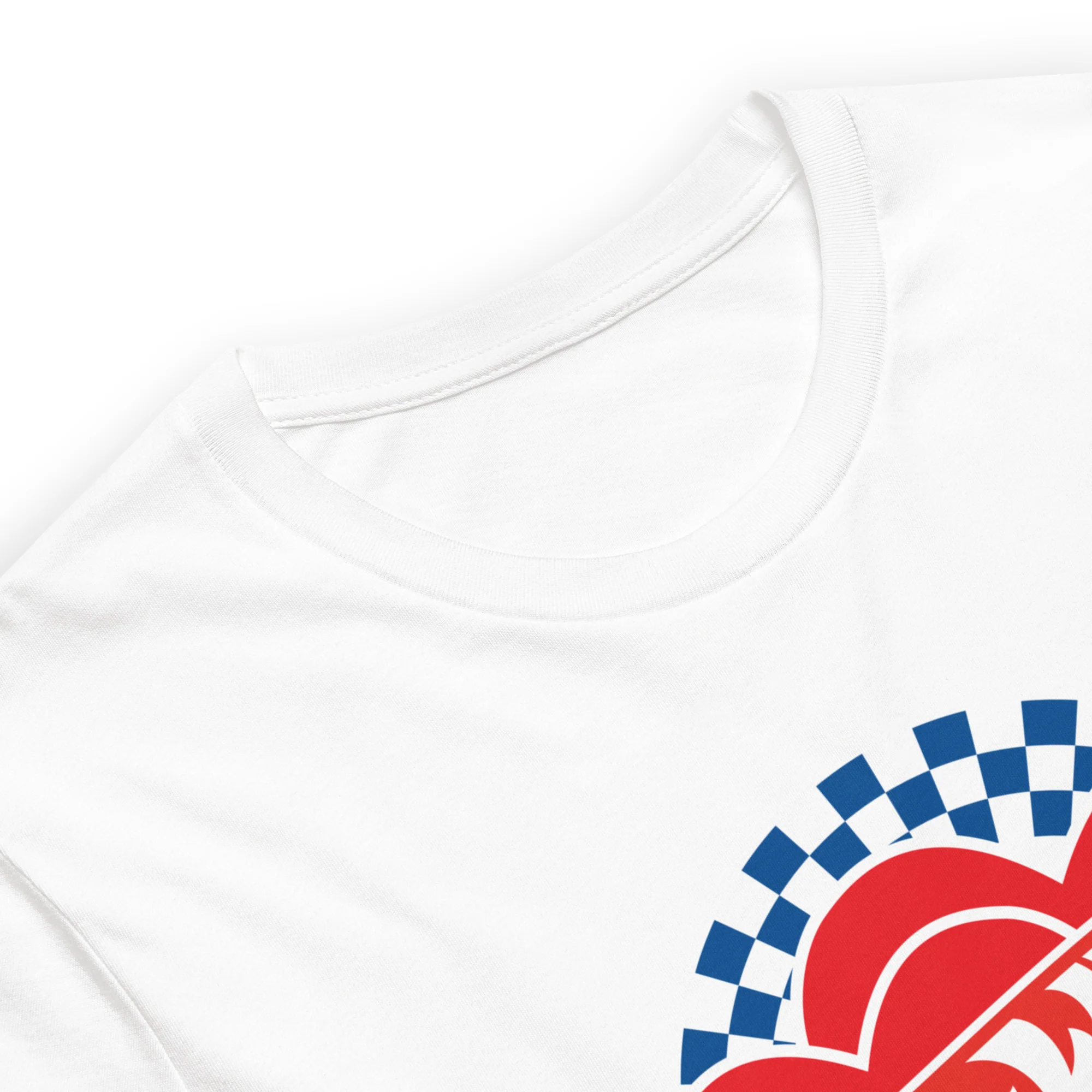 Hot Wheels Checkered Hearts T-Shirt - Image 3