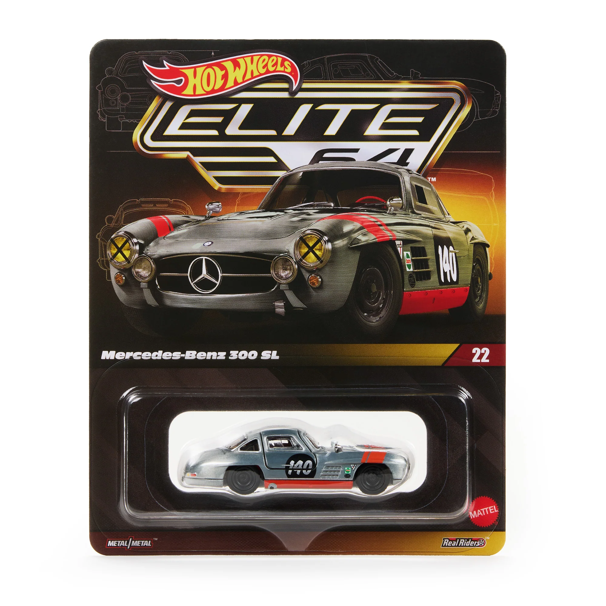 Hot Wheels Elite 64 Mercedes-Benz 300 SL - Image 10