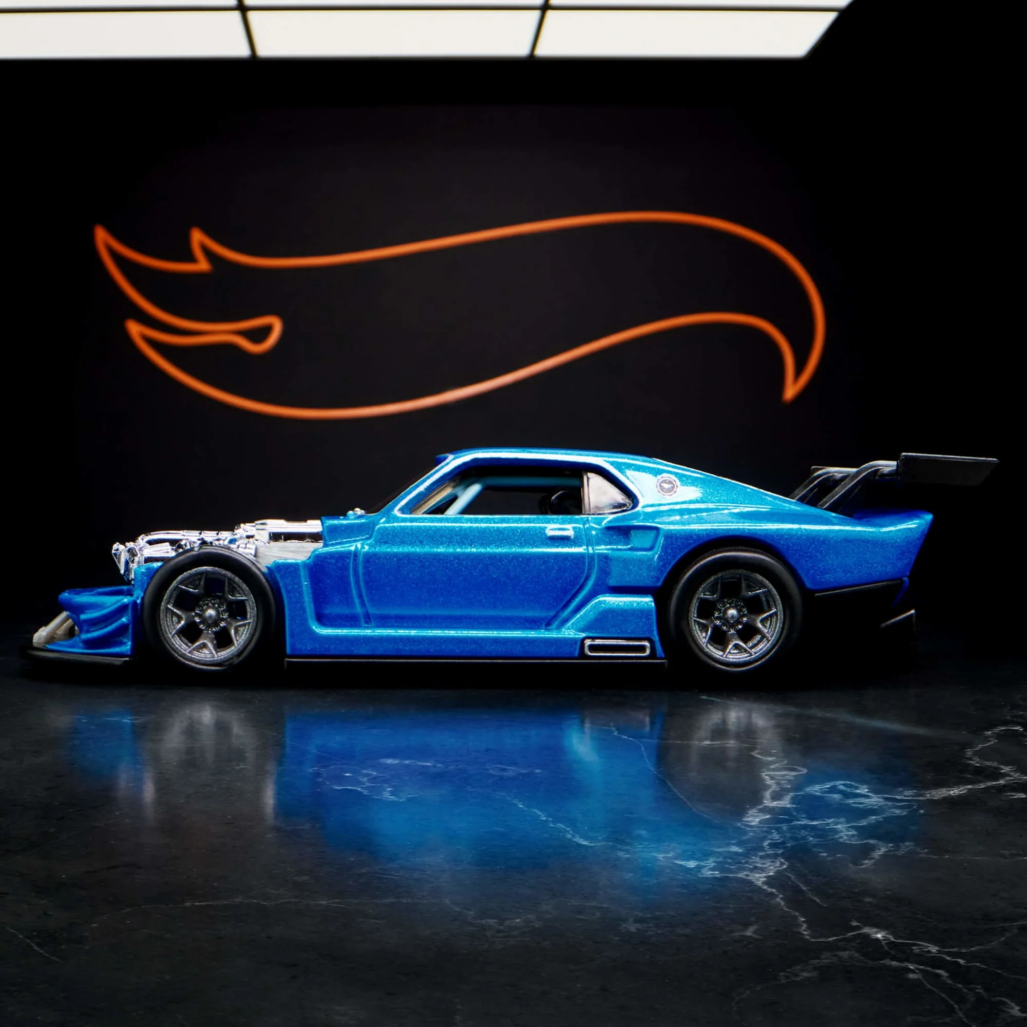 Hot Wheels Elite 64 Series Modified ’69 Ford Mustang - Image 4