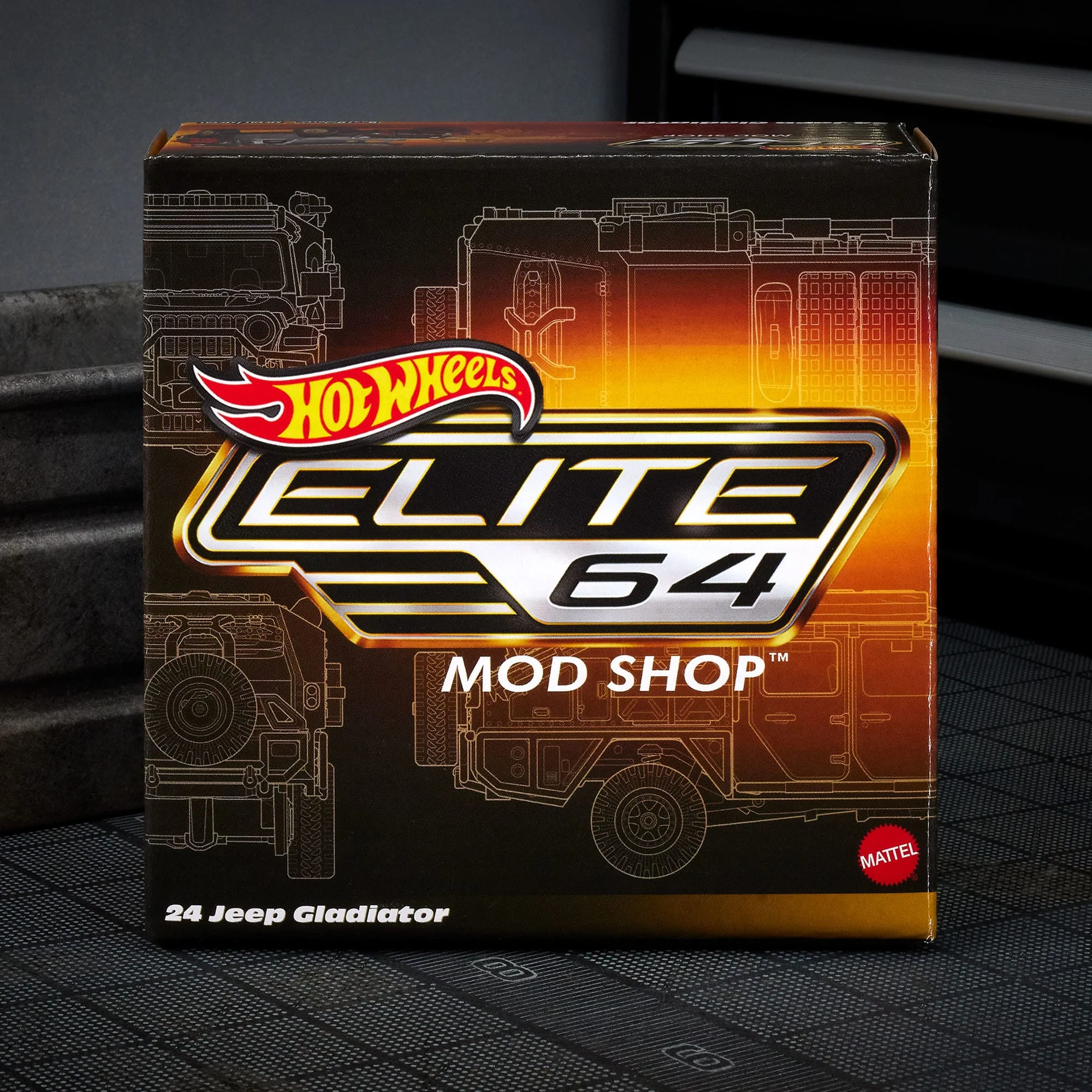 Hot Wheels Elite 64 Mod Shop ’24 Jeep Gladiator - Image 10
