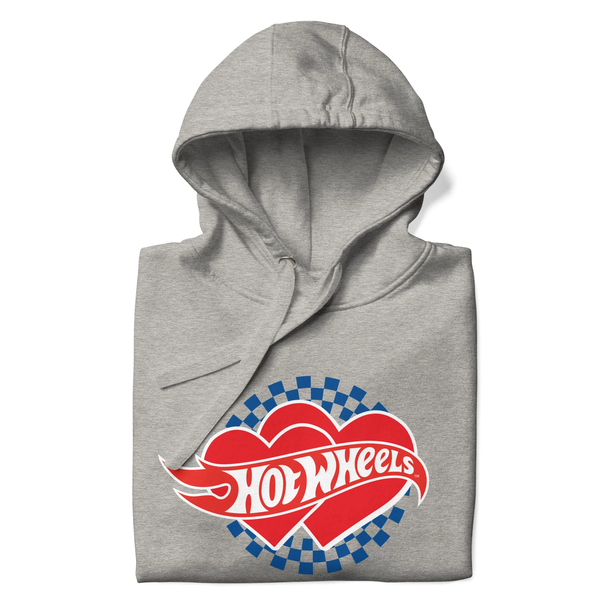 Hot Wheel Checkered Hearts Hoodie - Image 5